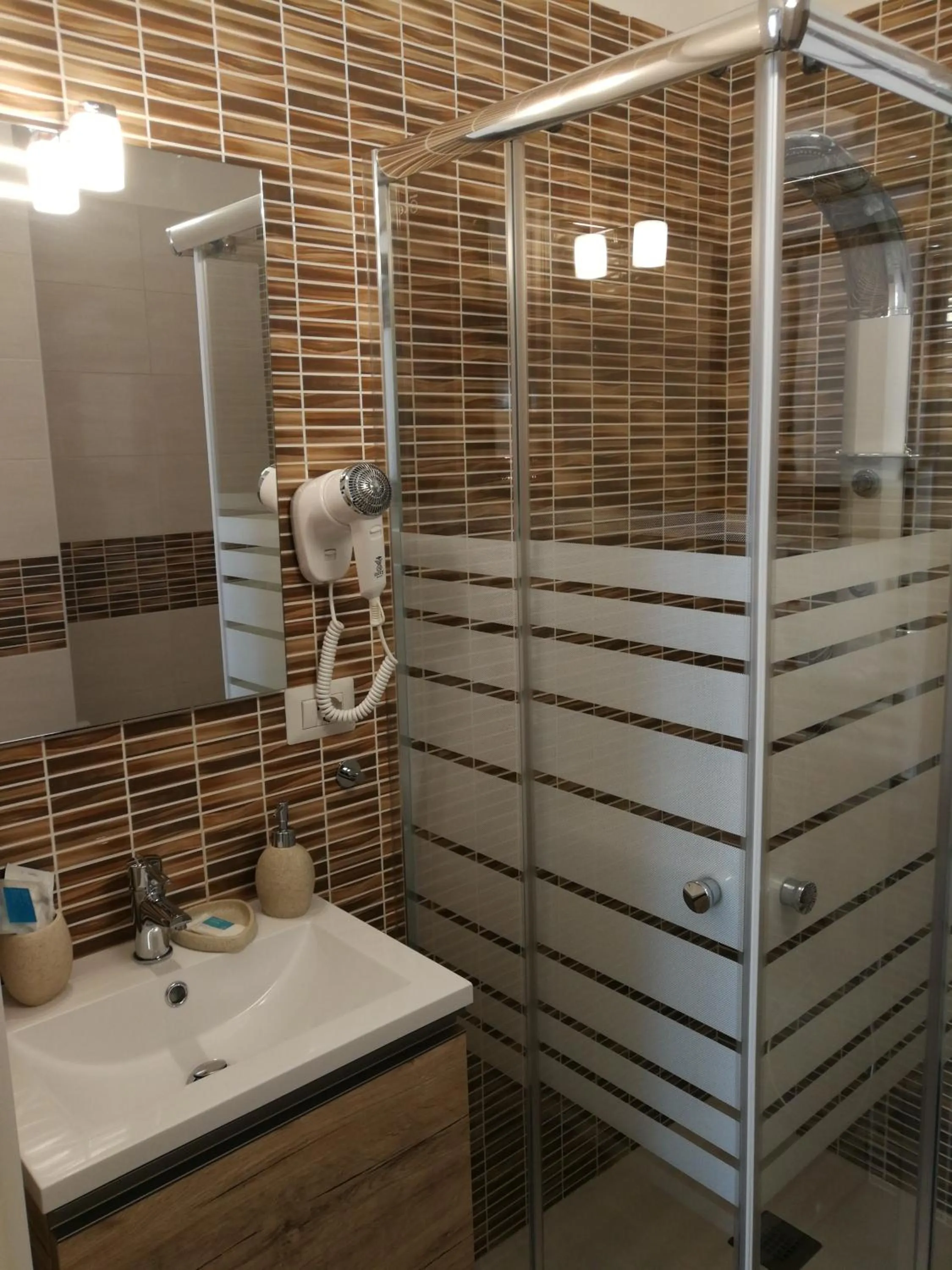 Bathroom in B&B Il Mare degli Dei