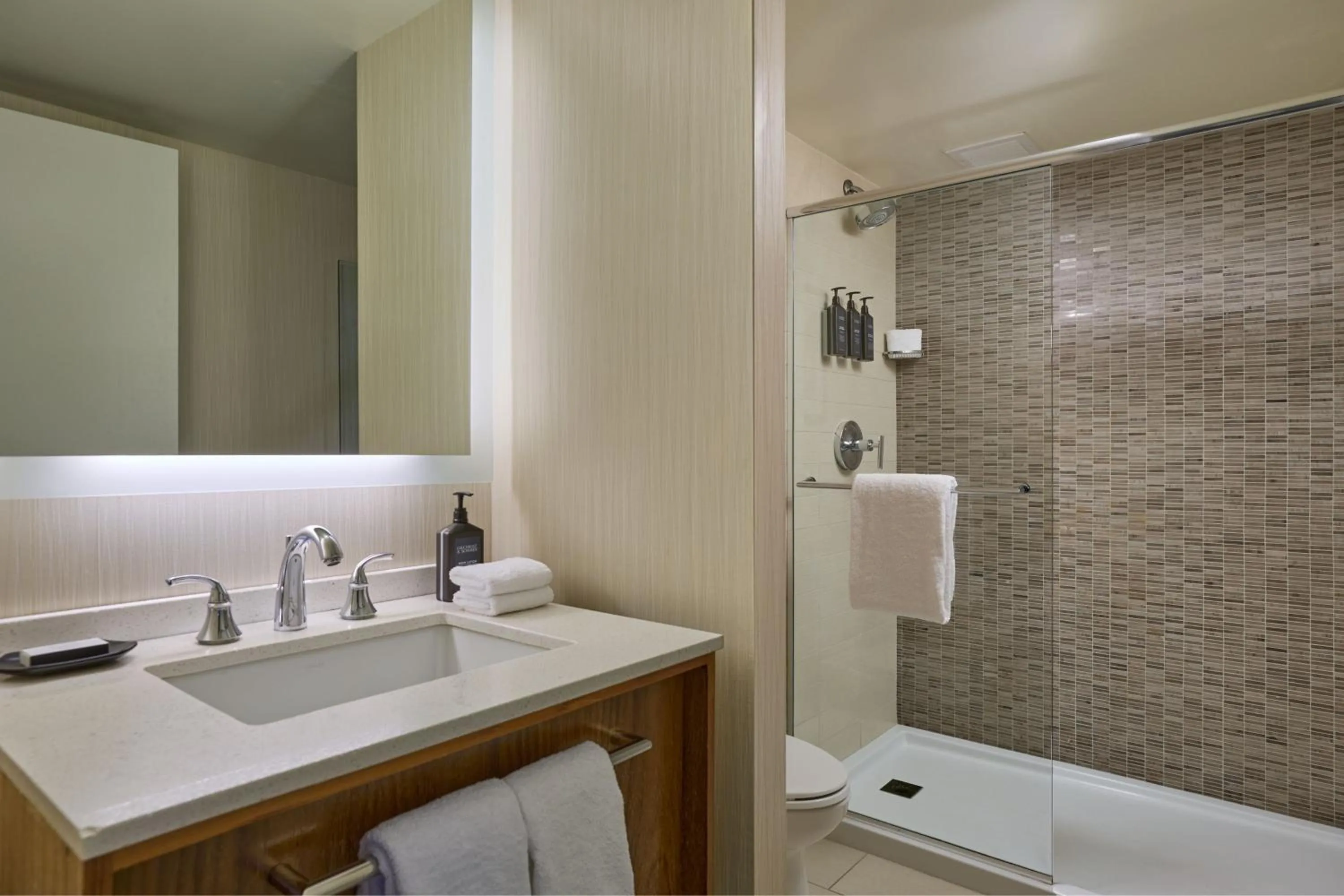 Bathroom in Sheraton Grand Chicago Riverwalk