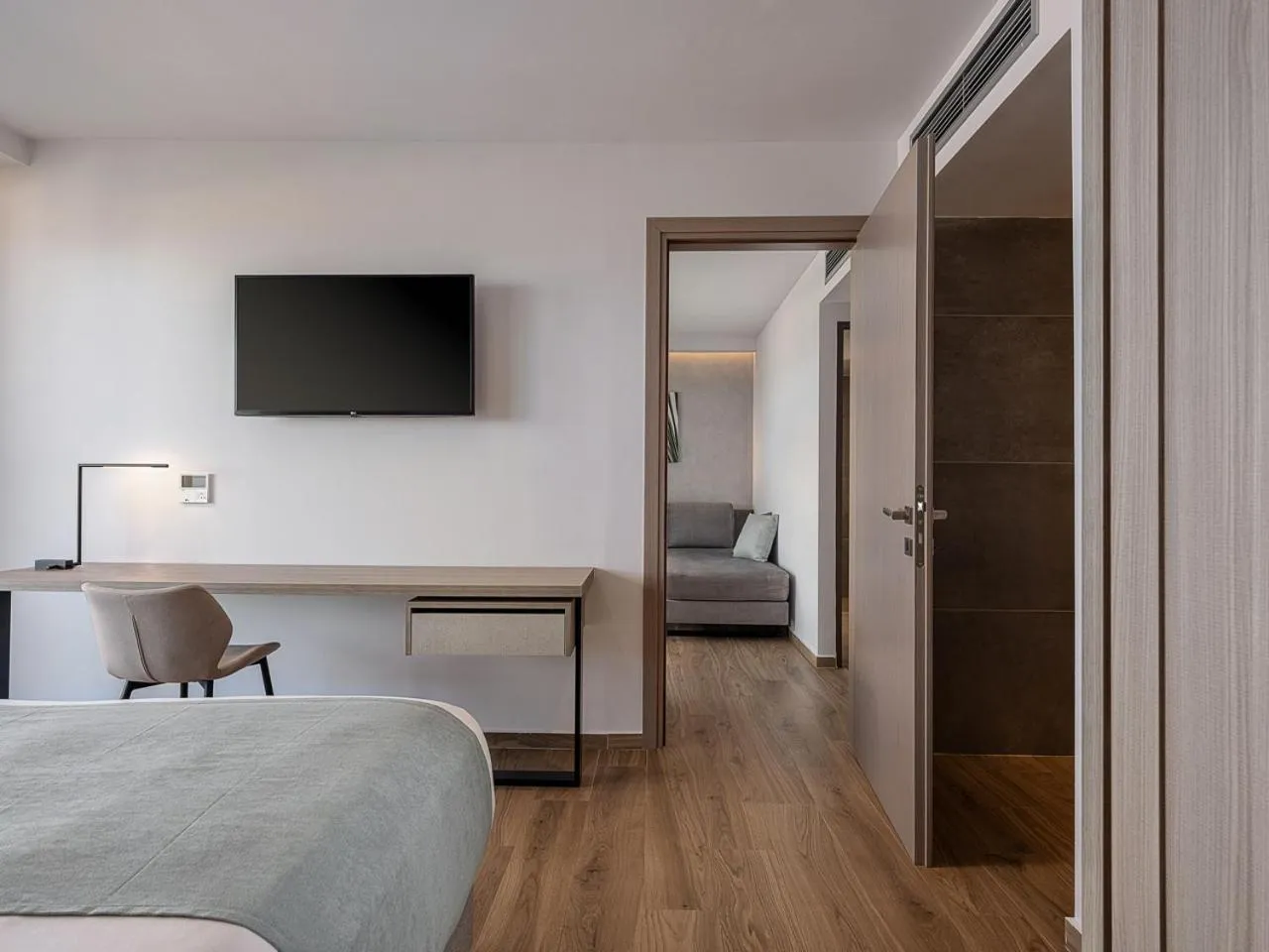 TV and multimedia, Bed in Myrion Beach Resort & Spa - Adults Only