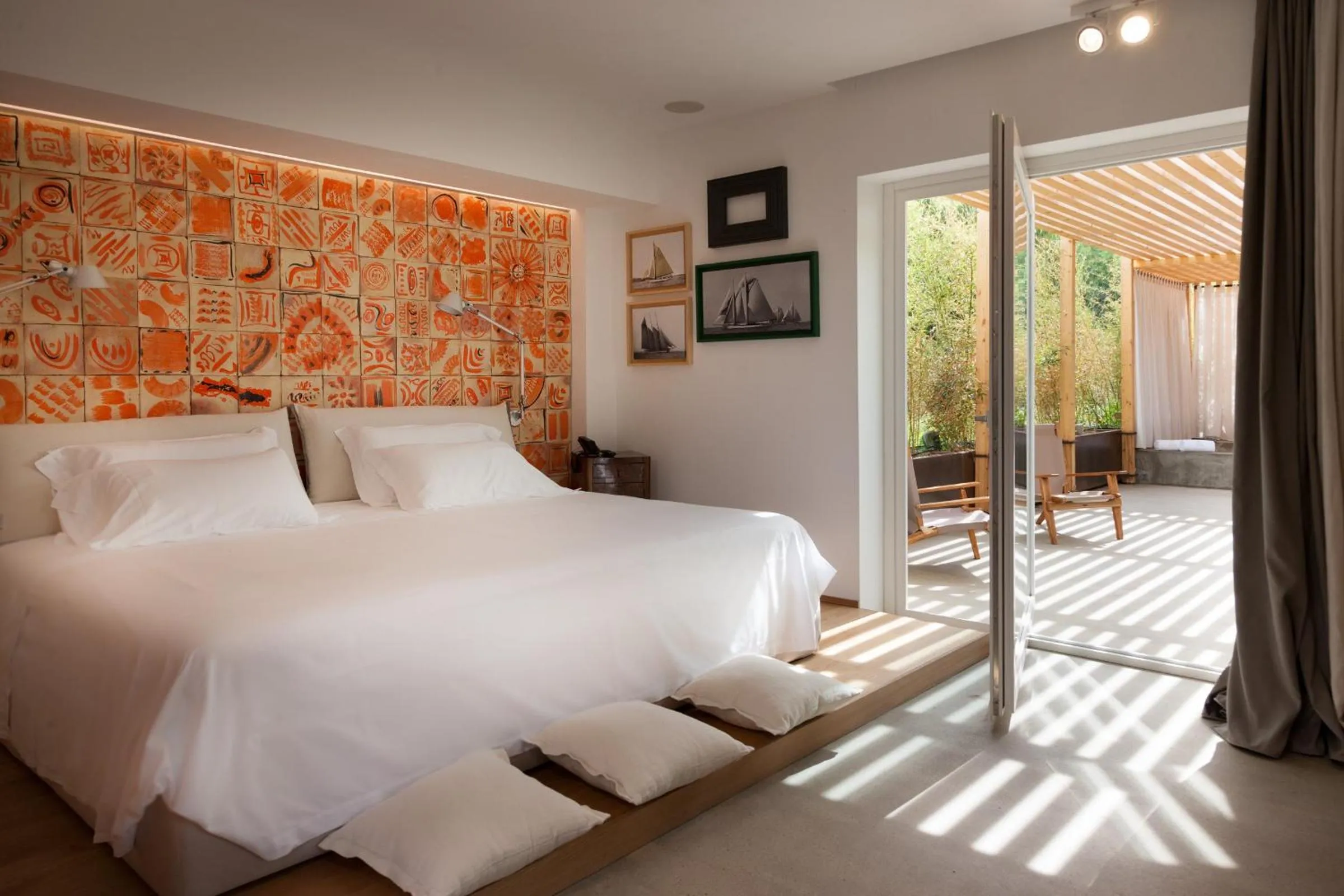 Bed in Praia Art Resort - Small Luxury Hotels of the world