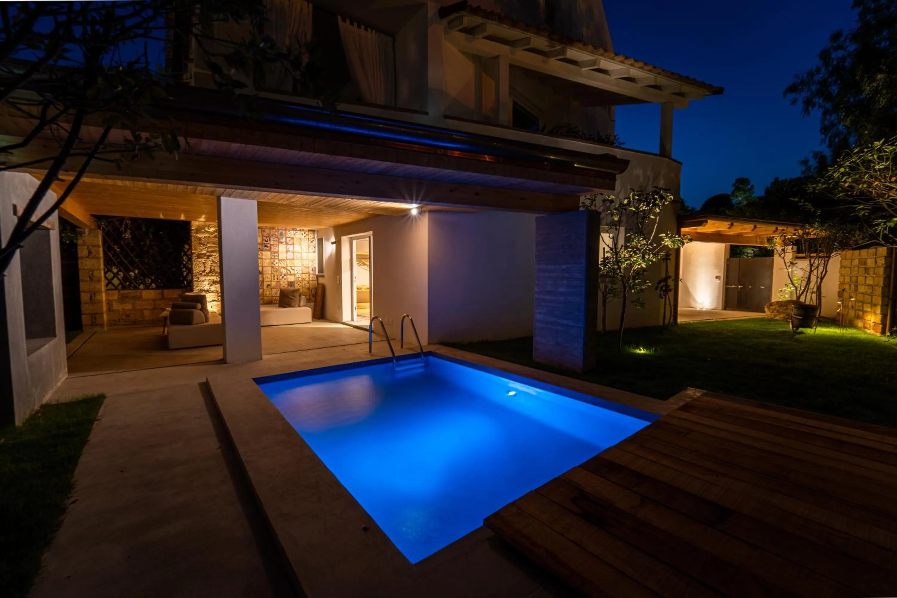 Patio in Praia Art Resort - Small Luxury Hotels of the world