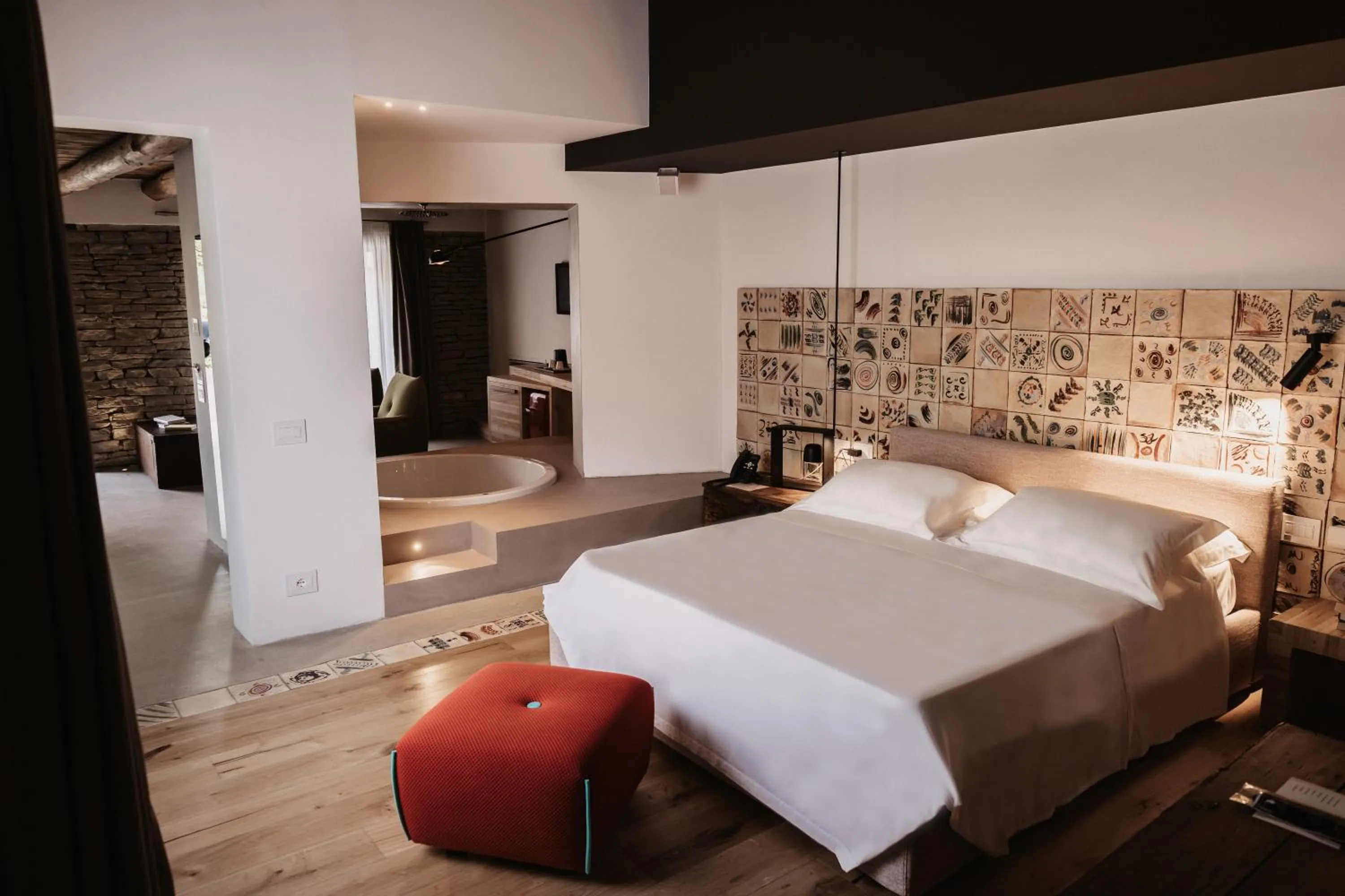 Bed in Praia Art Resort - Small Luxury Hotels of the world