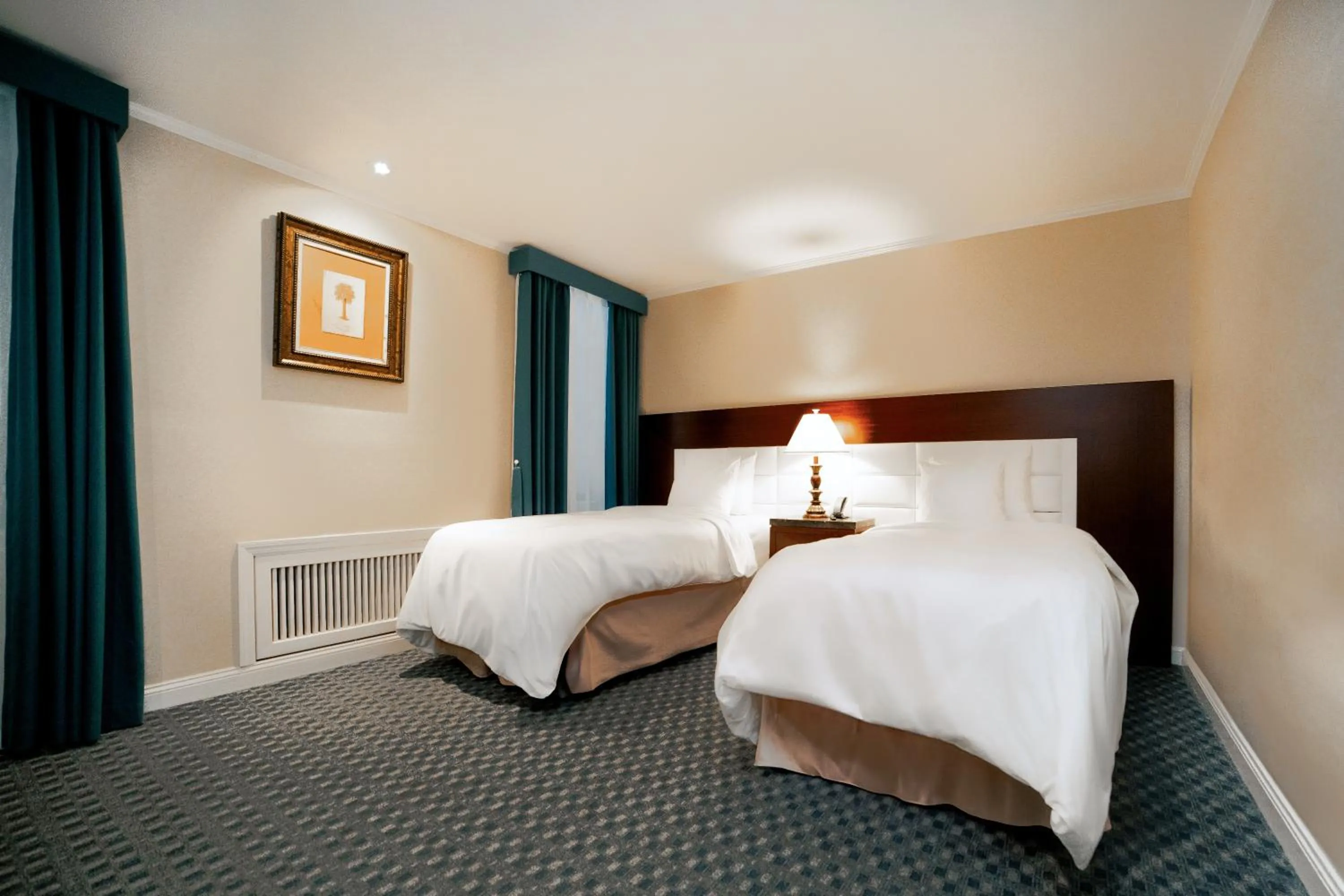 Bed in Hotel Stanford