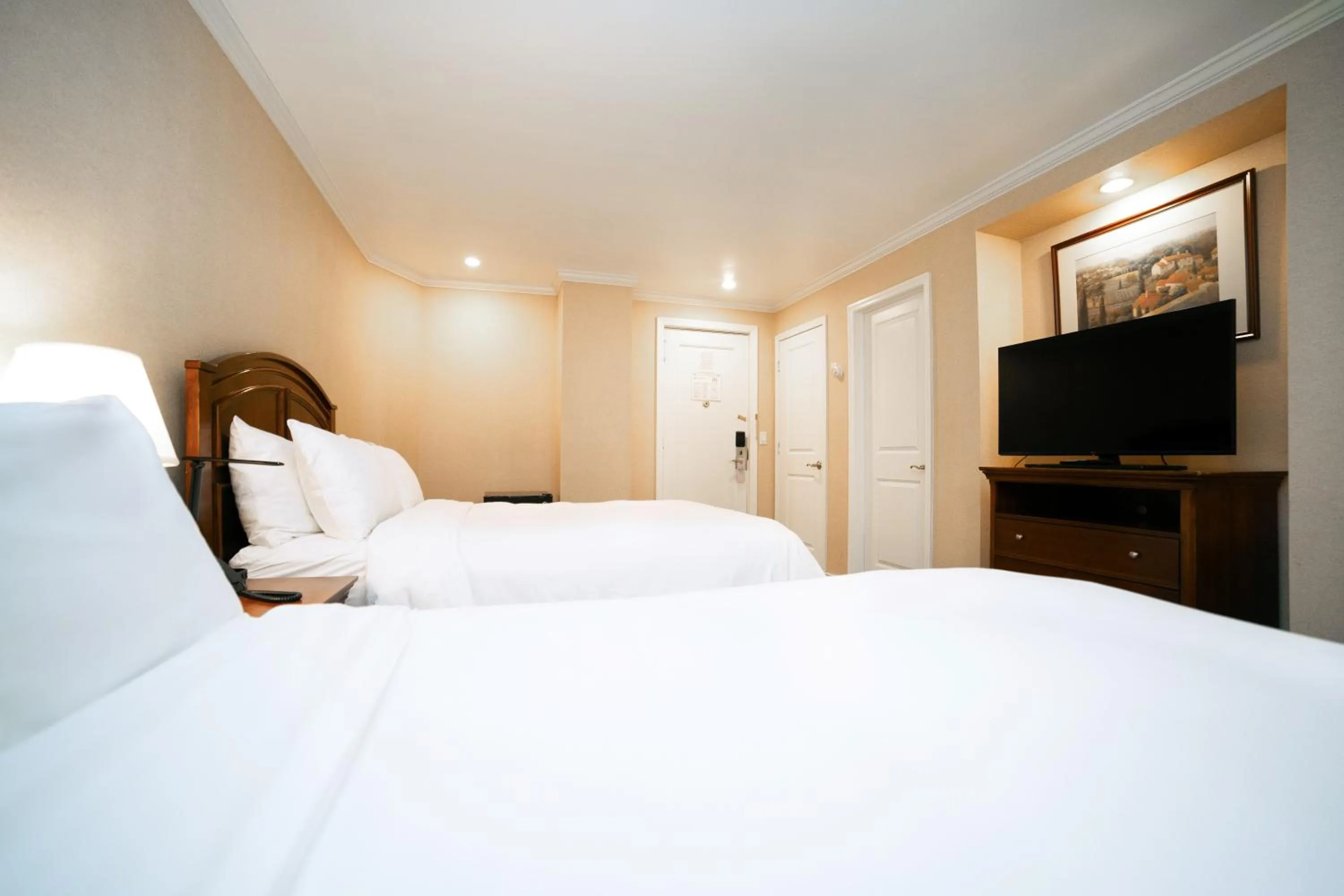 Bed in Hotel Stanford