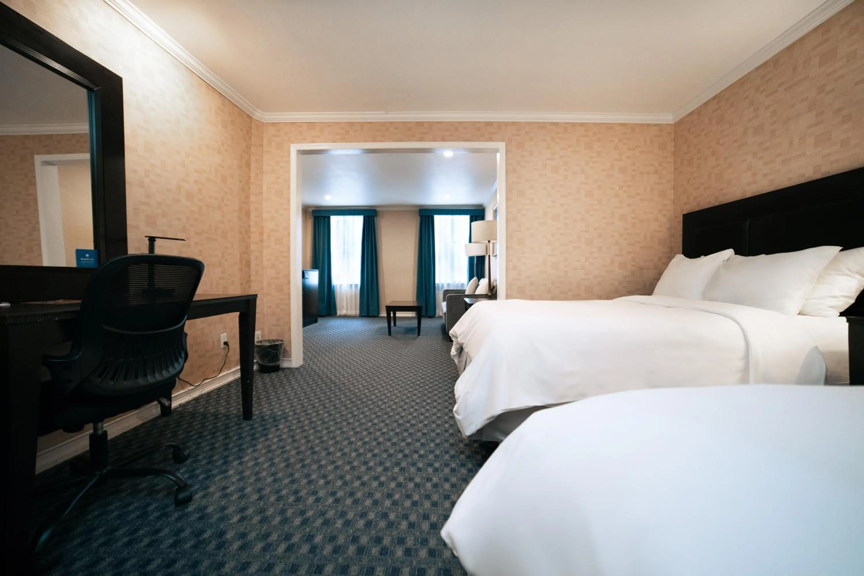 Bed in Hotel Stanford