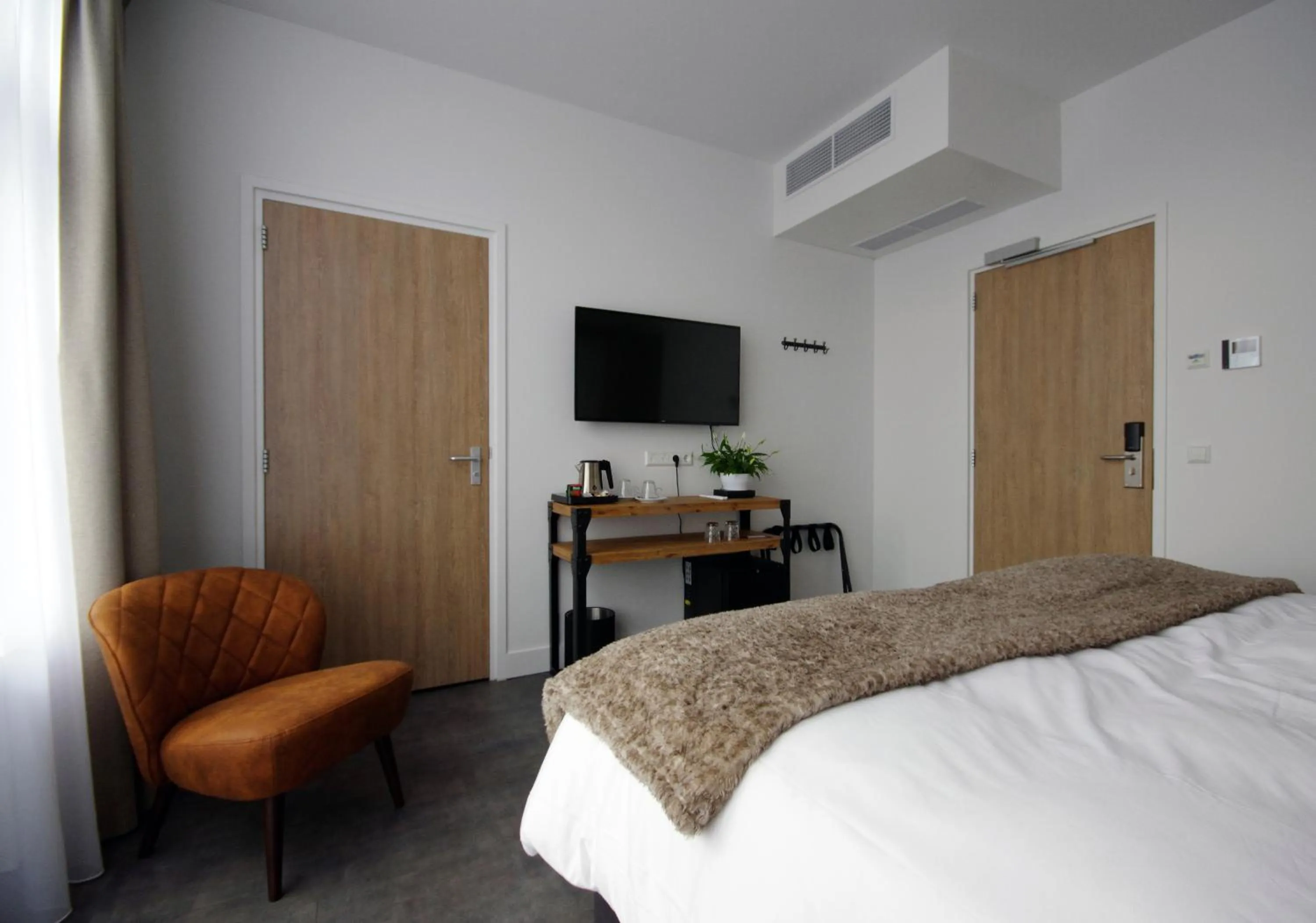 Bedroom, Bed in Hotel Inn Naeldwyk-Torenburg