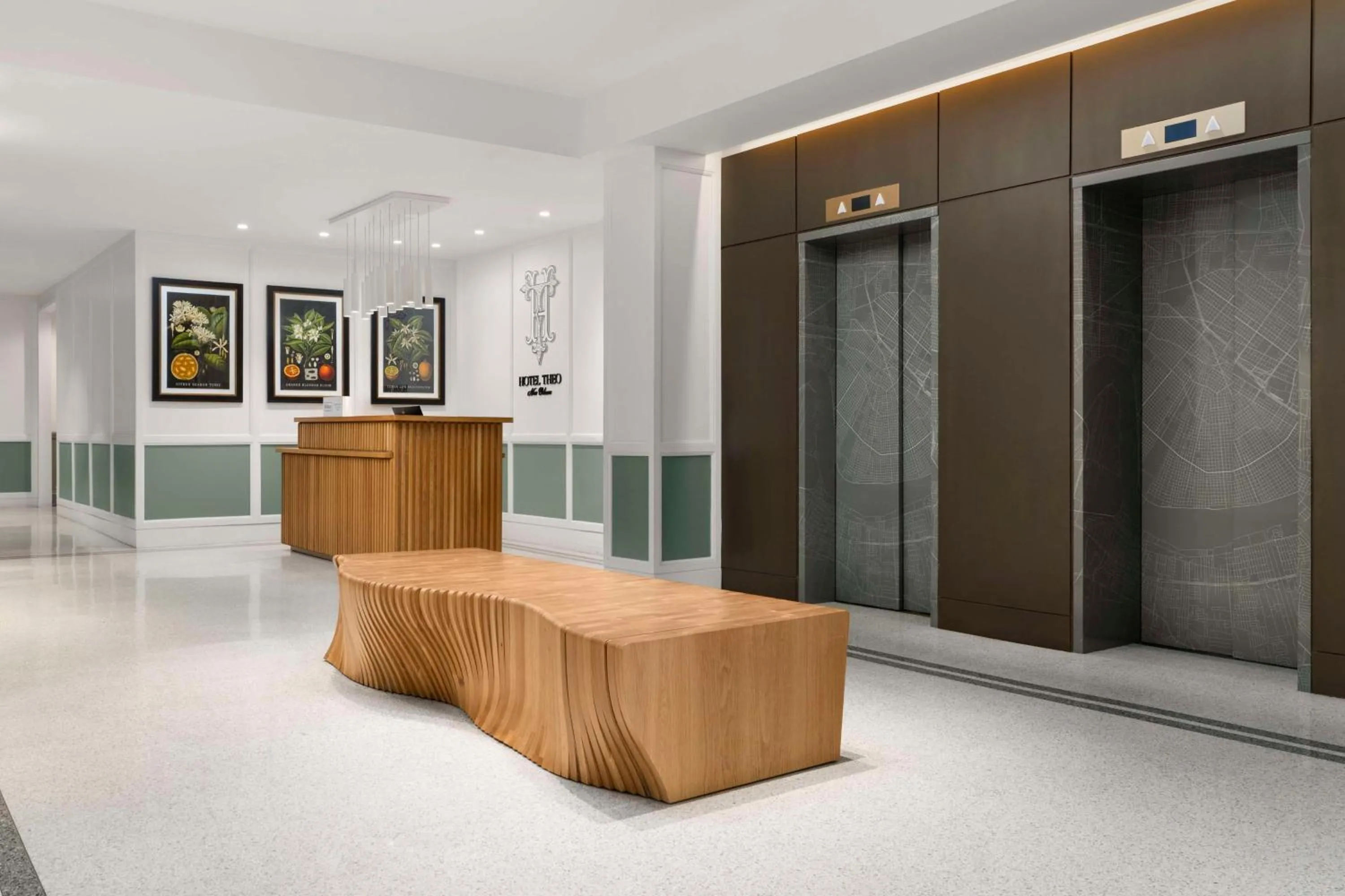 Lobby or reception in Hotel Theo New Orleans, Tapestry Collection by Hilton