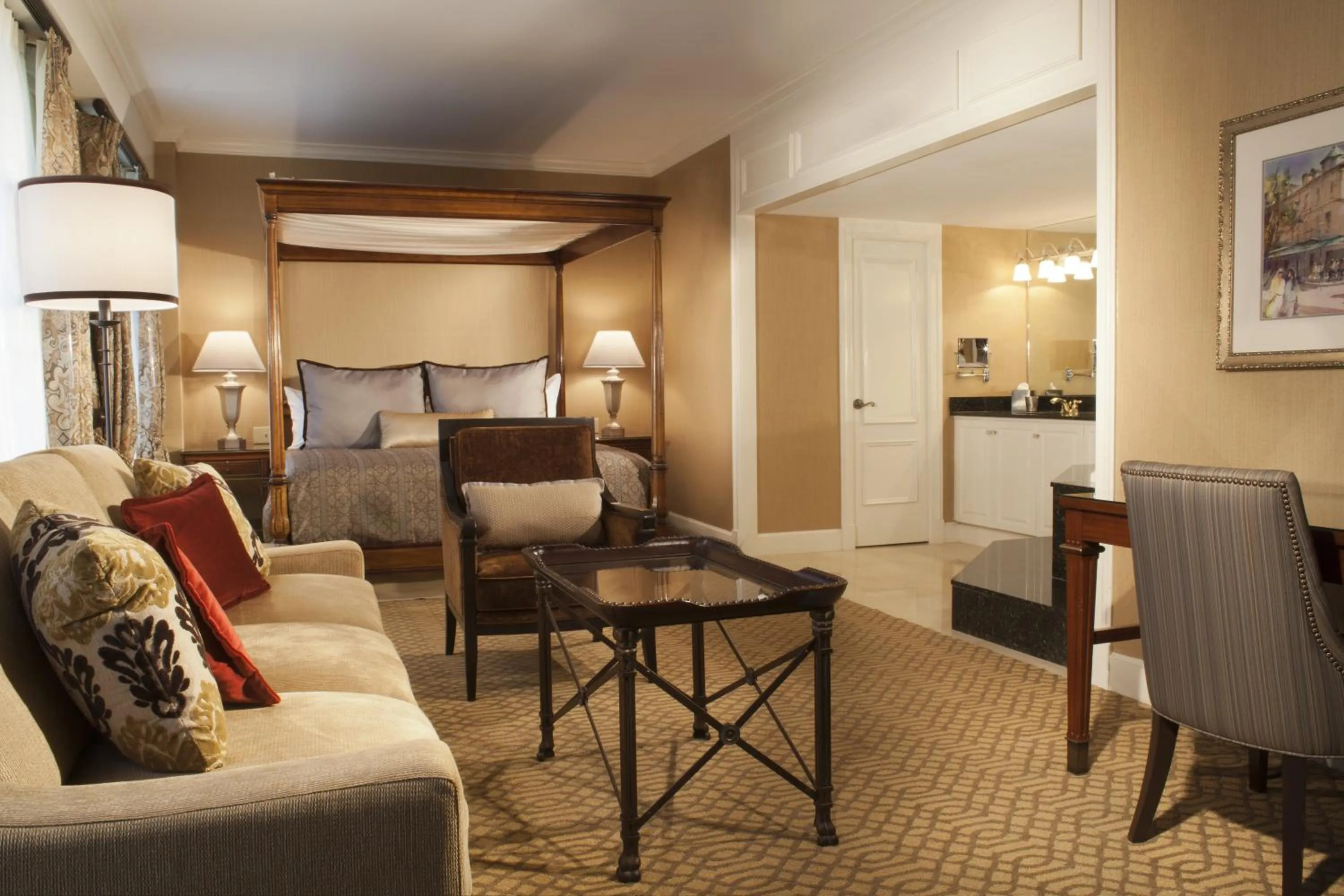 Photo of the whole room in Omni Royal Orleans Hotel