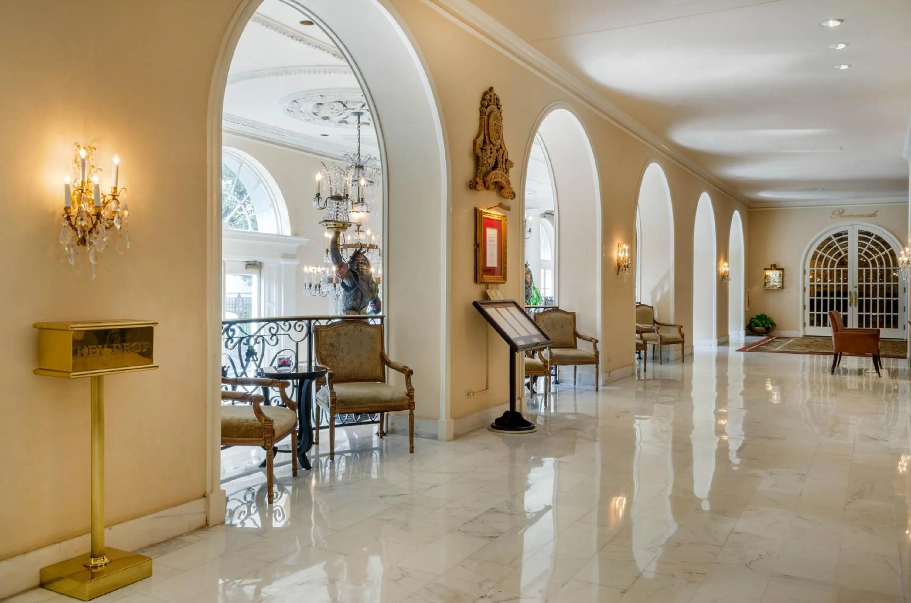 Lobby or reception in Omni Royal Orleans Hotel
