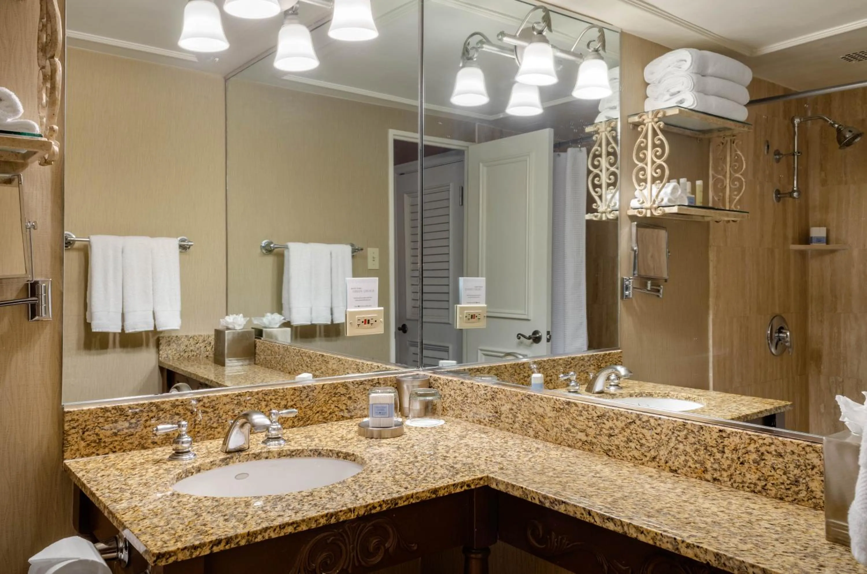 Bathroom in Omni Royal Orleans Hotel