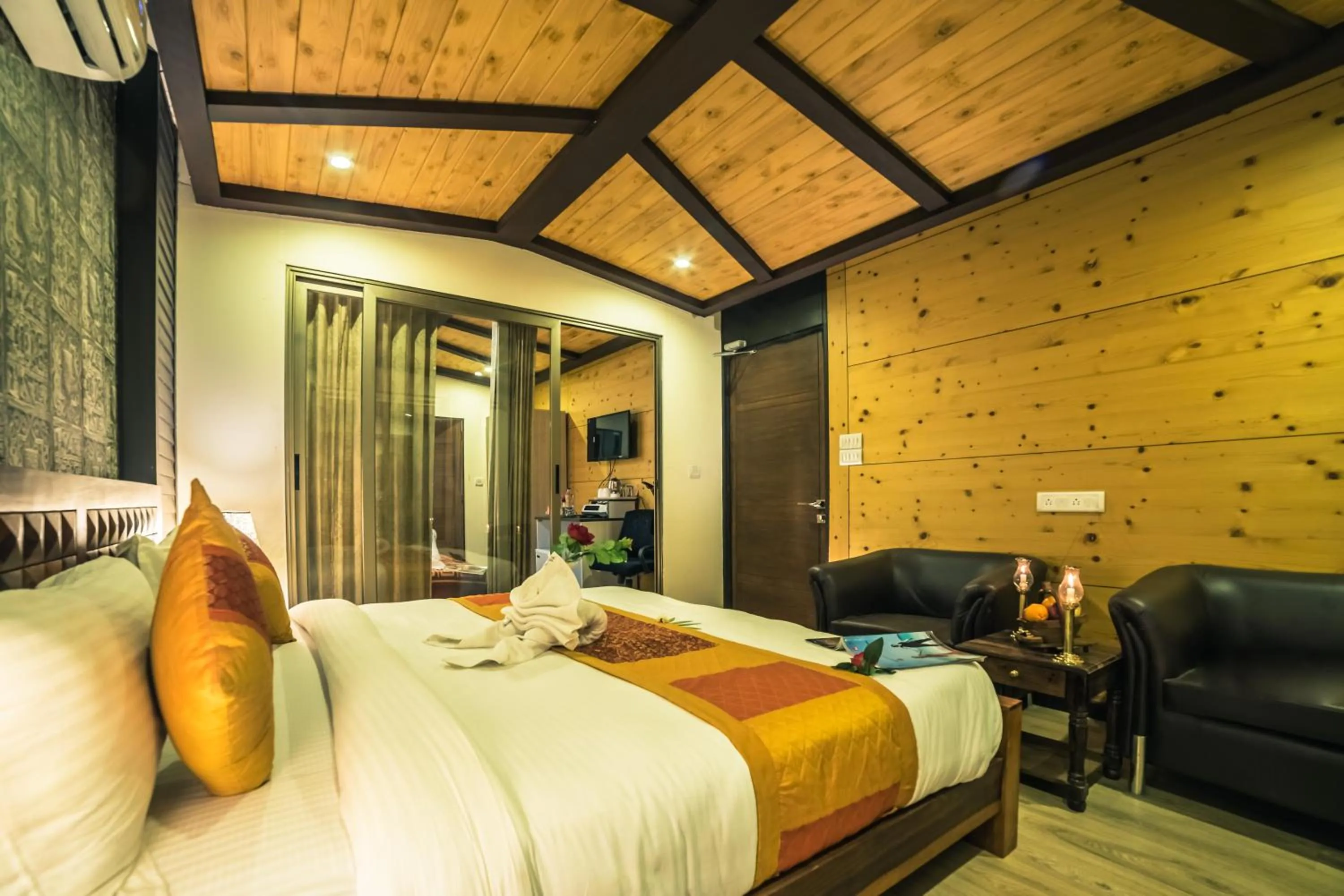 Photo of the whole room, Bed in Bhavya Resort - Luxury Boutique Desert Camp