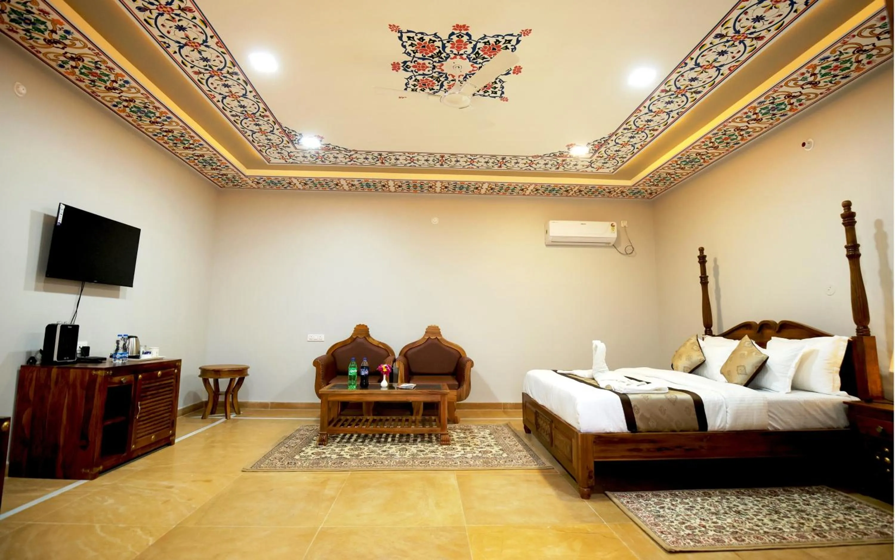Bedroom, Bed in Bhavya Resort - Luxury Boutique Desert Camp