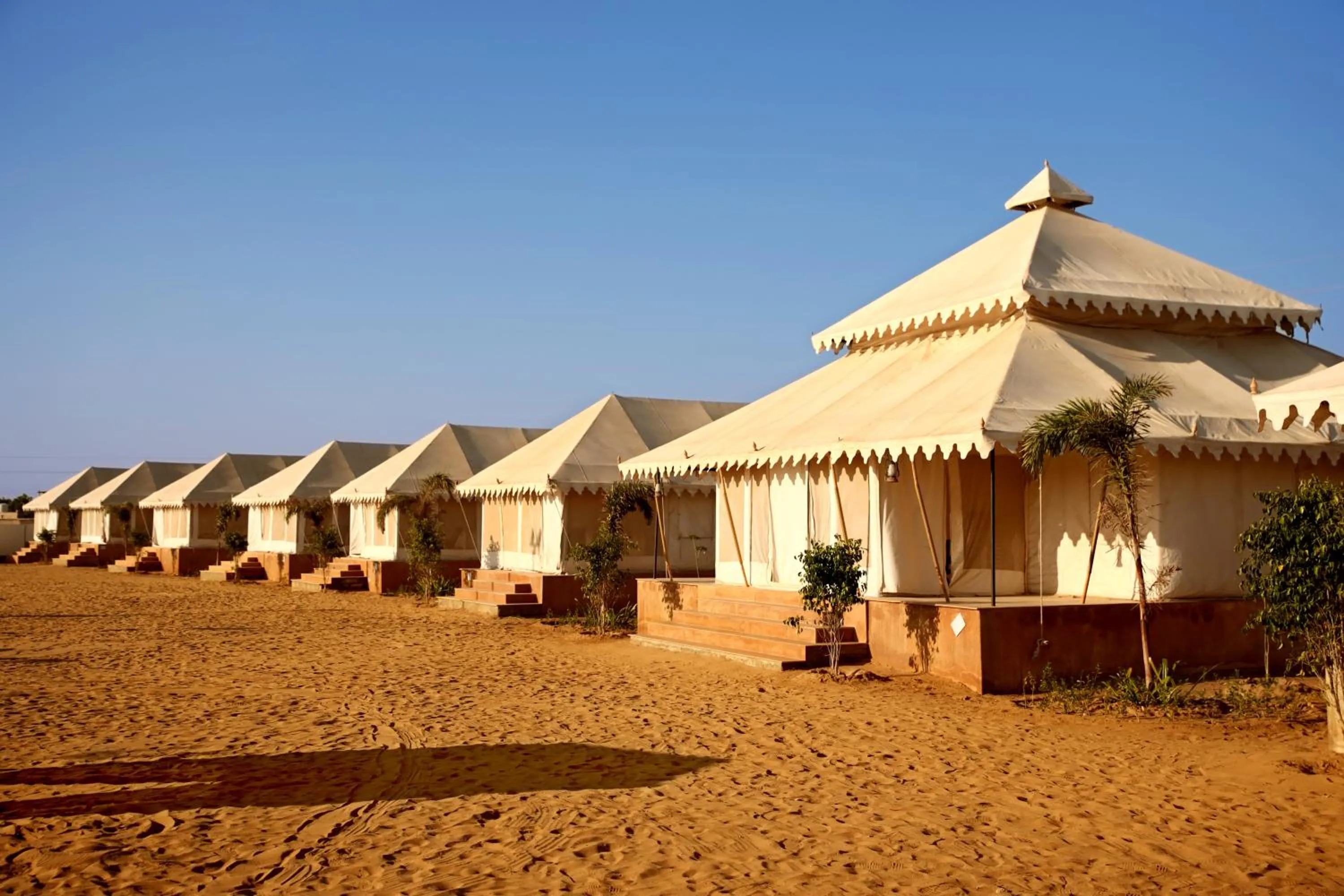 Property building in Bhavya Resort - Luxury Boutique Desert Camp