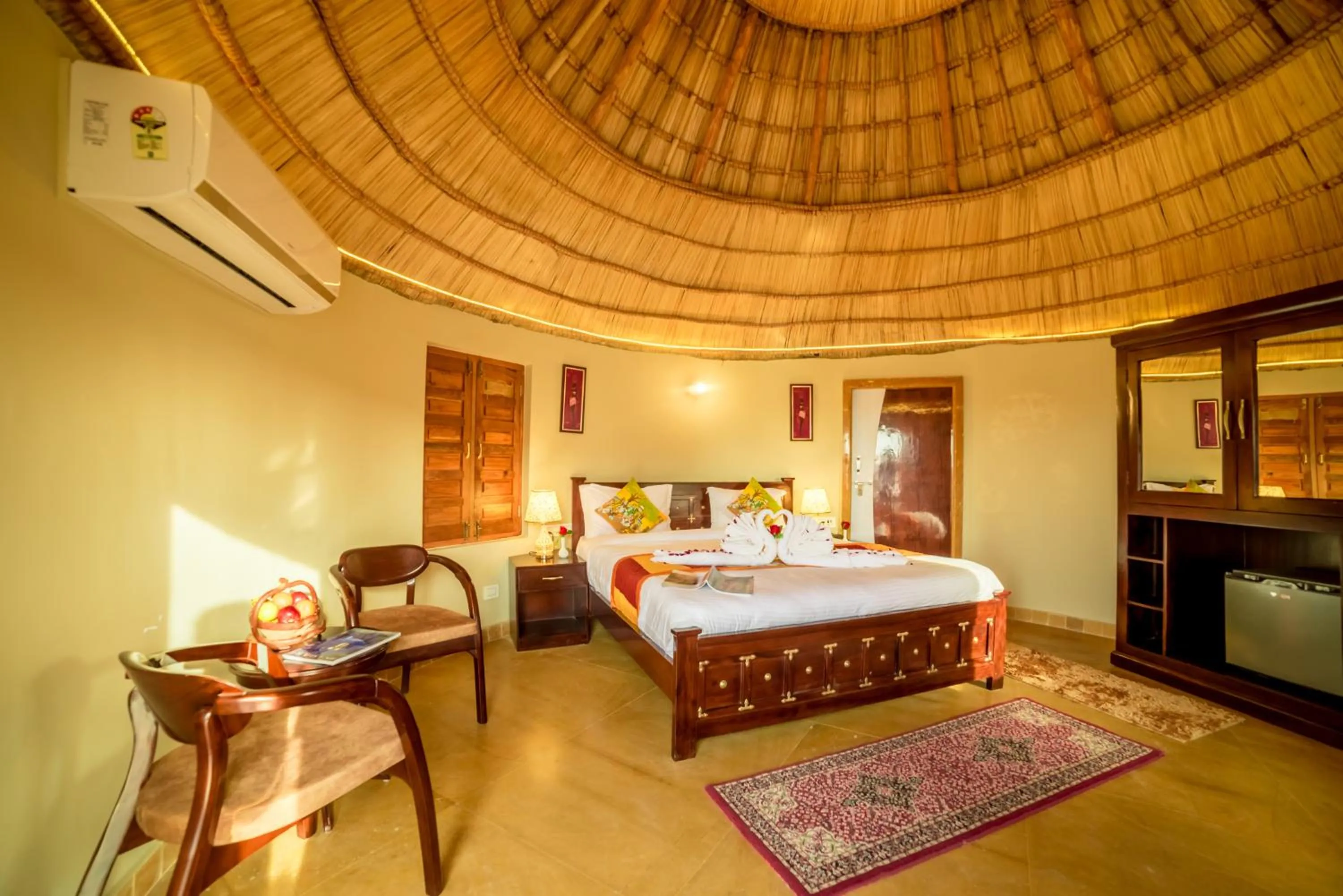 Photo of the whole room, Bed in Bhavya Resort - Luxury Boutique Desert Camp