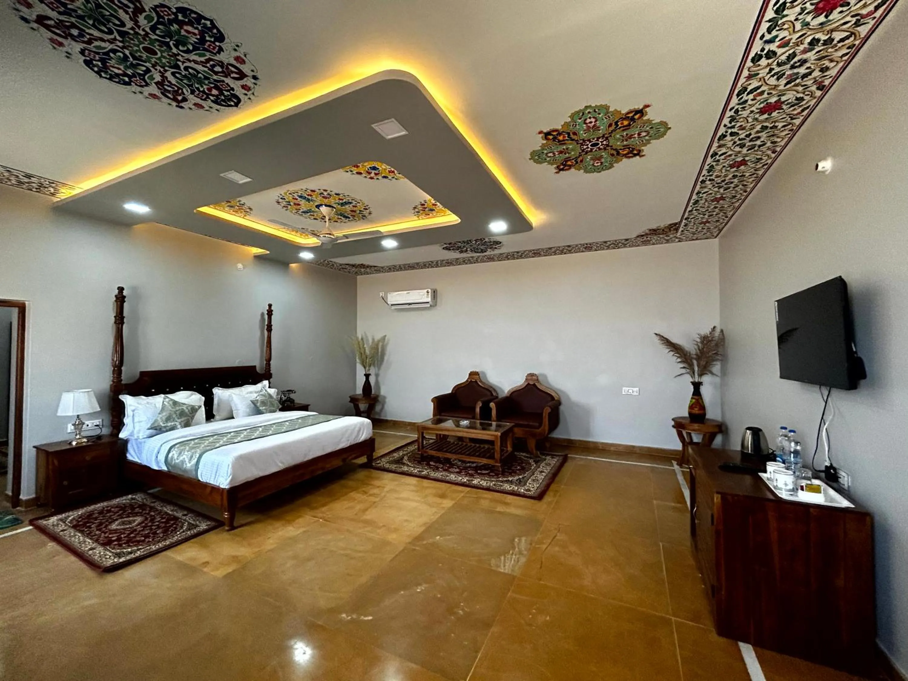 Bedroom, Bed in Bhavya Resort - Luxury Boutique Desert Camp