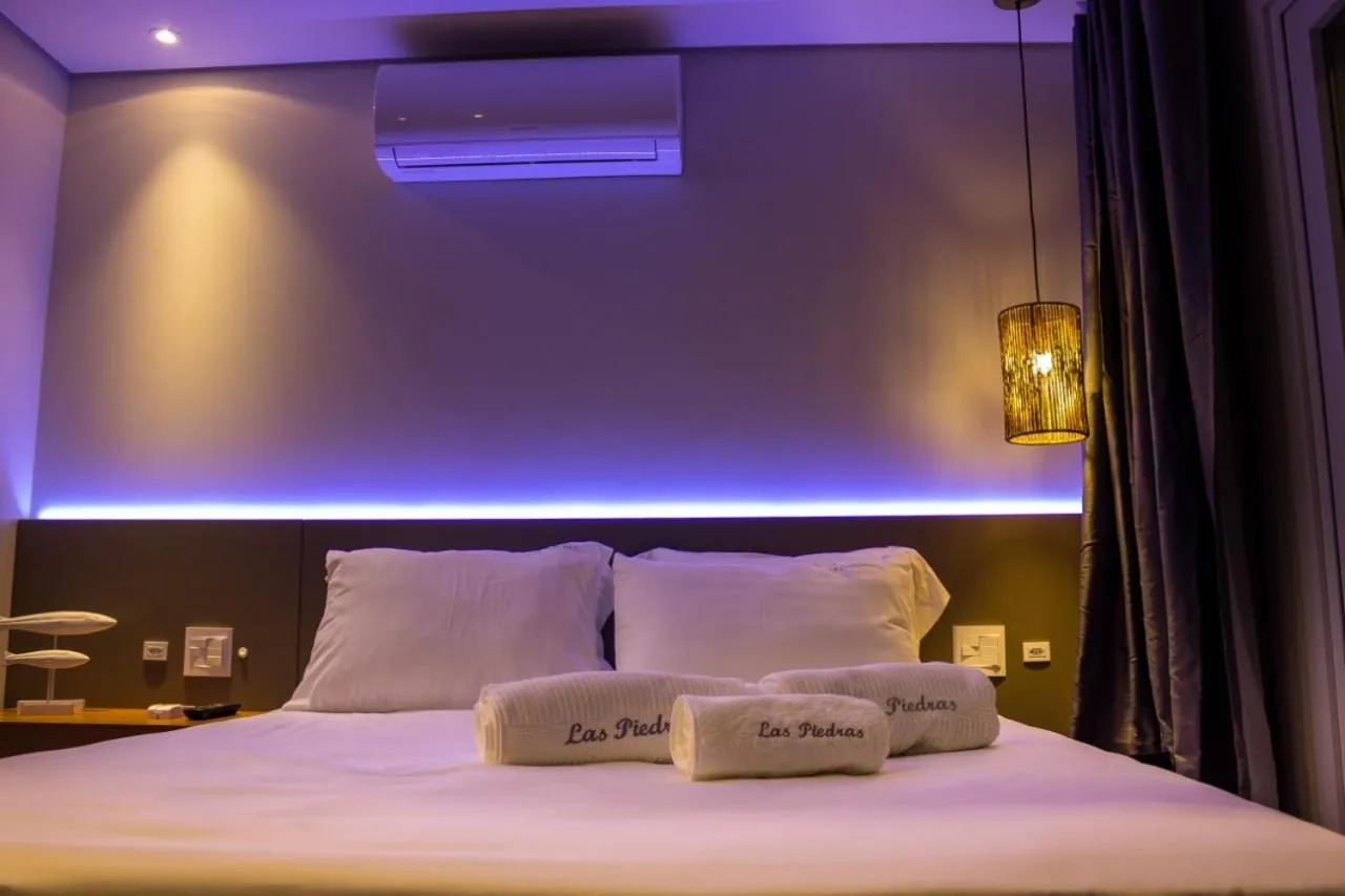 Bed in Pousada Las Piedras