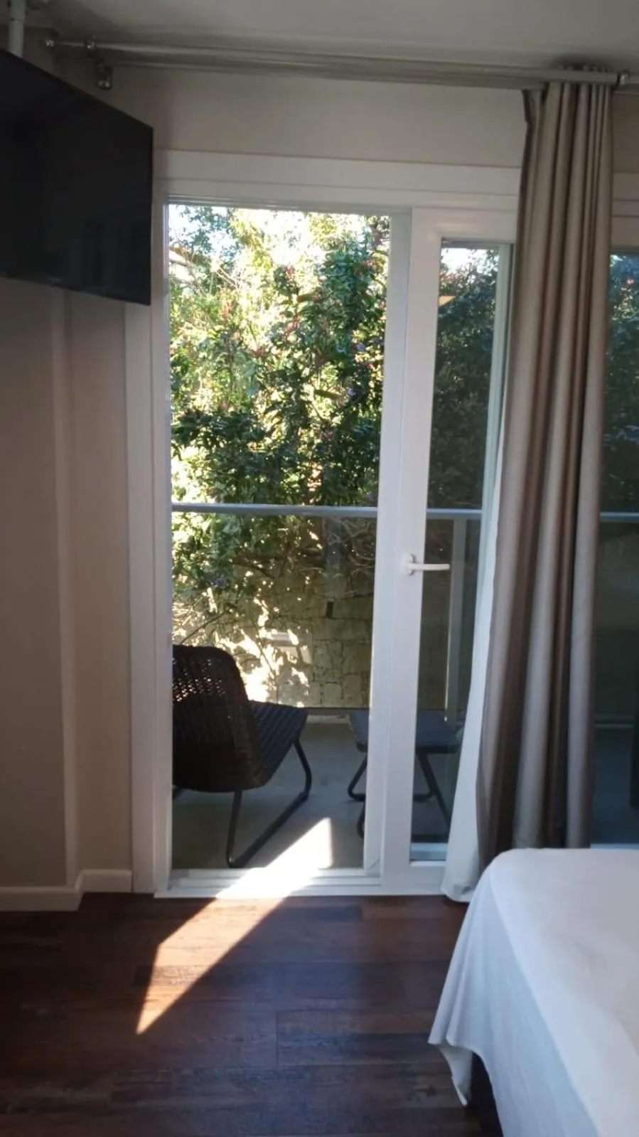 Bed in Pousada Las Piedras