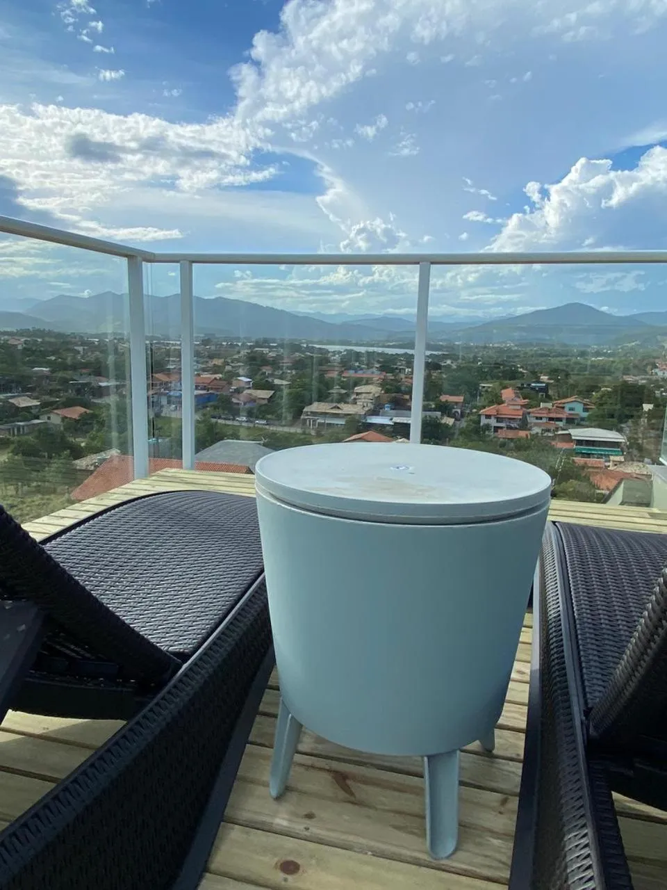 Balcony/Terrace in Pousada Las Piedras