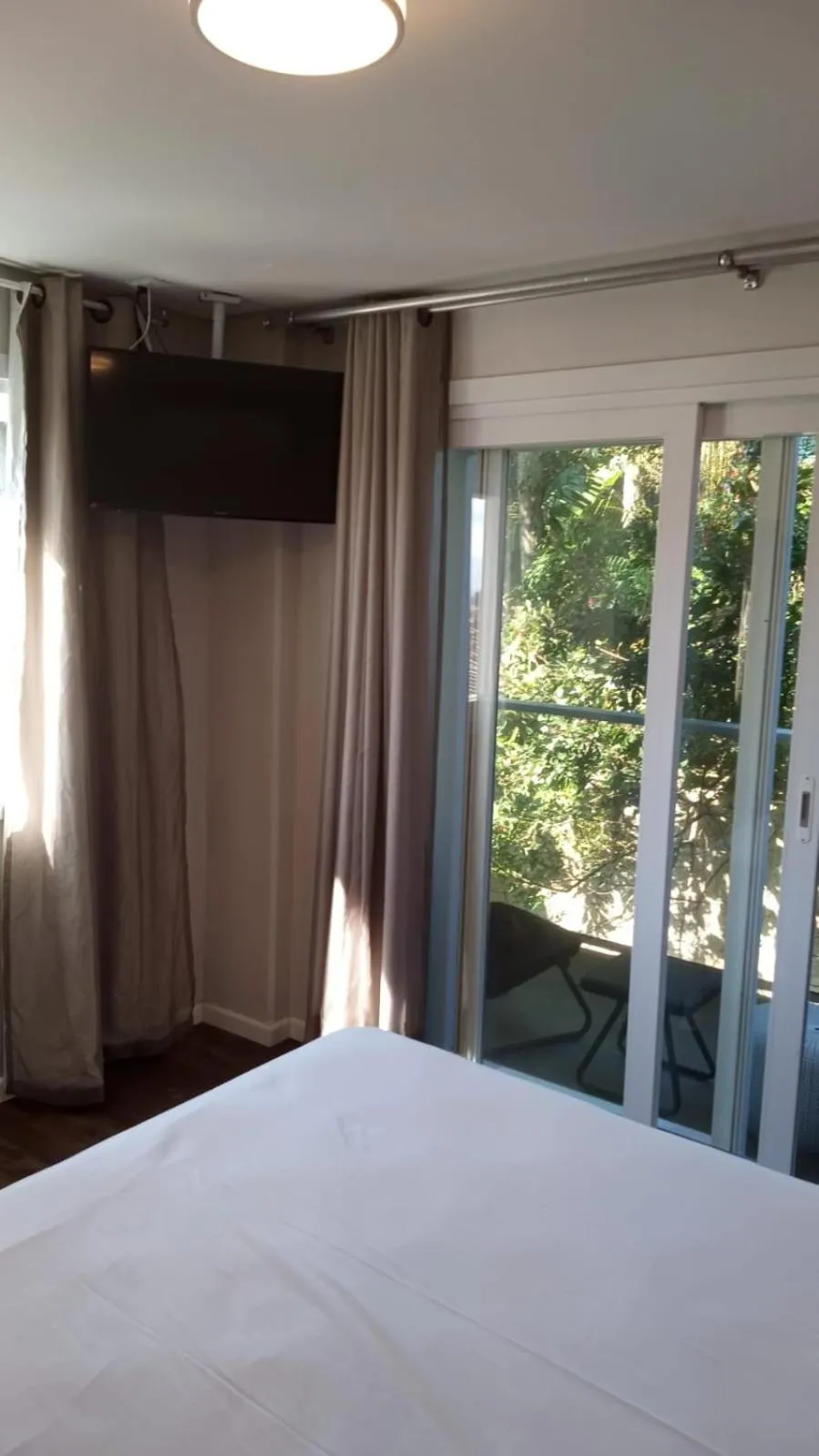 Bed in Pousada Las Piedras