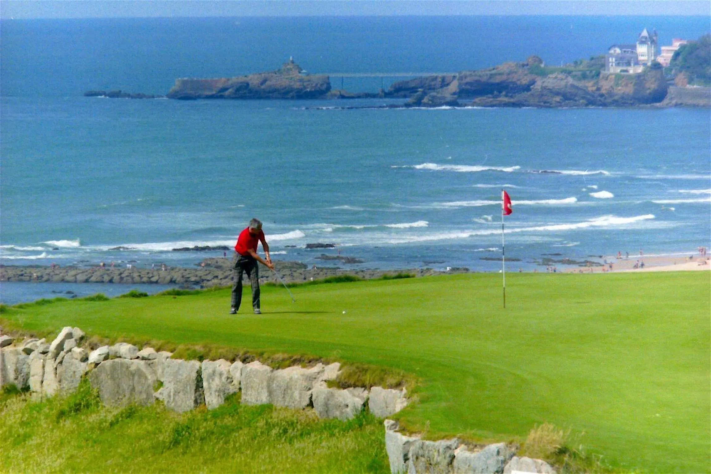 Golfcourse in Irigoian