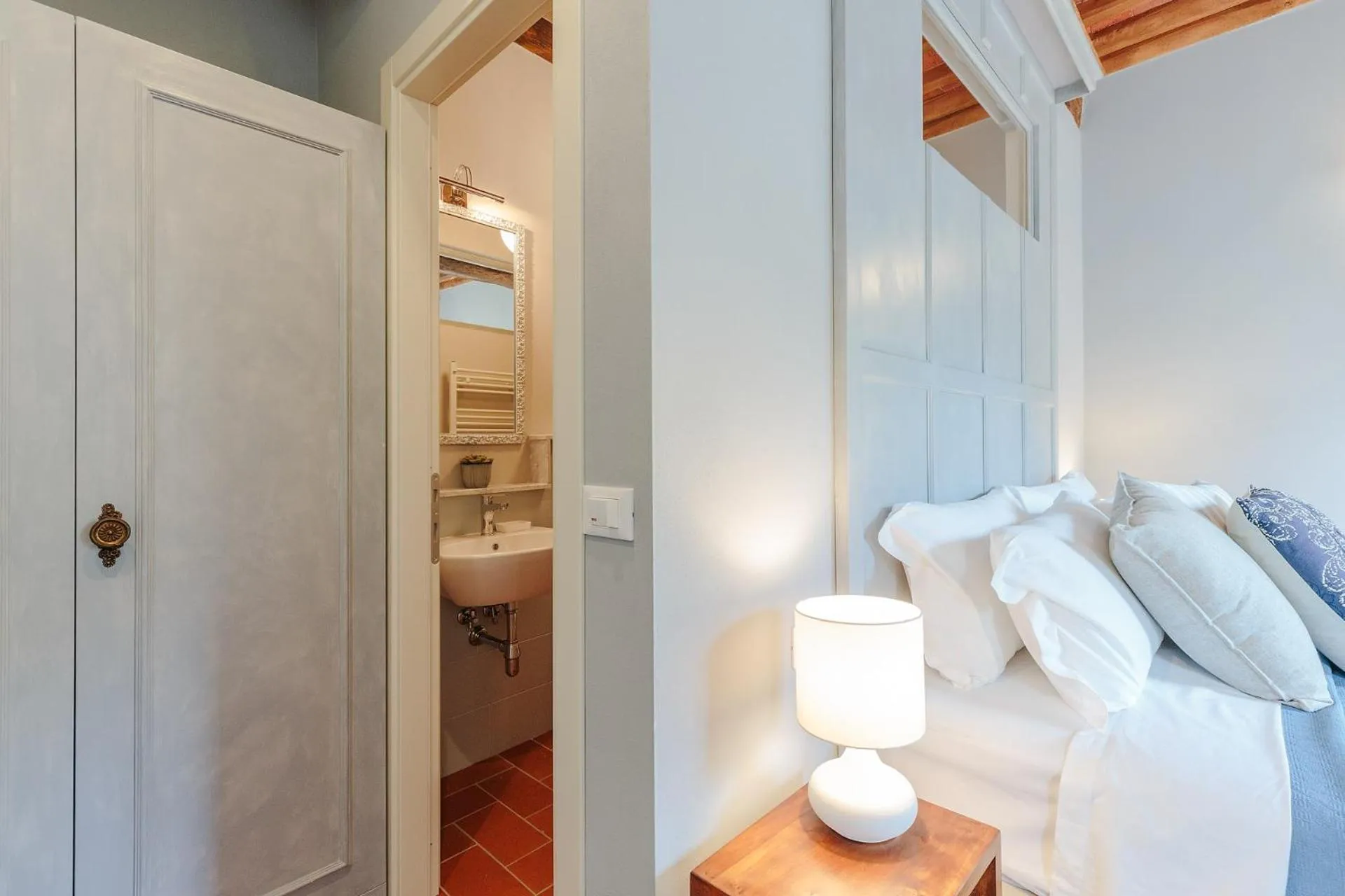 Bed in Antica Pergola di San Giusto