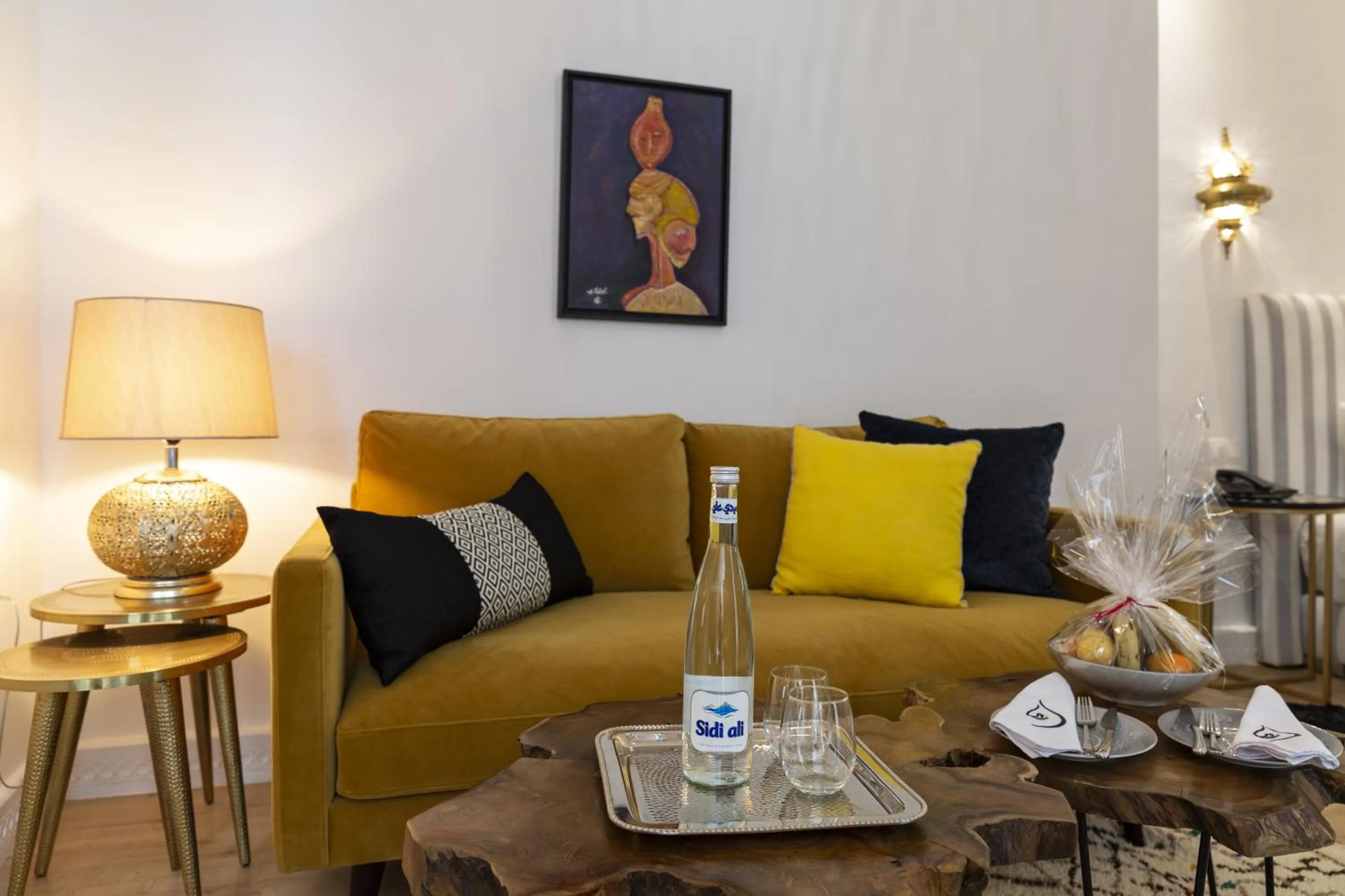 Photo of the whole room in Suite Azur Hotel