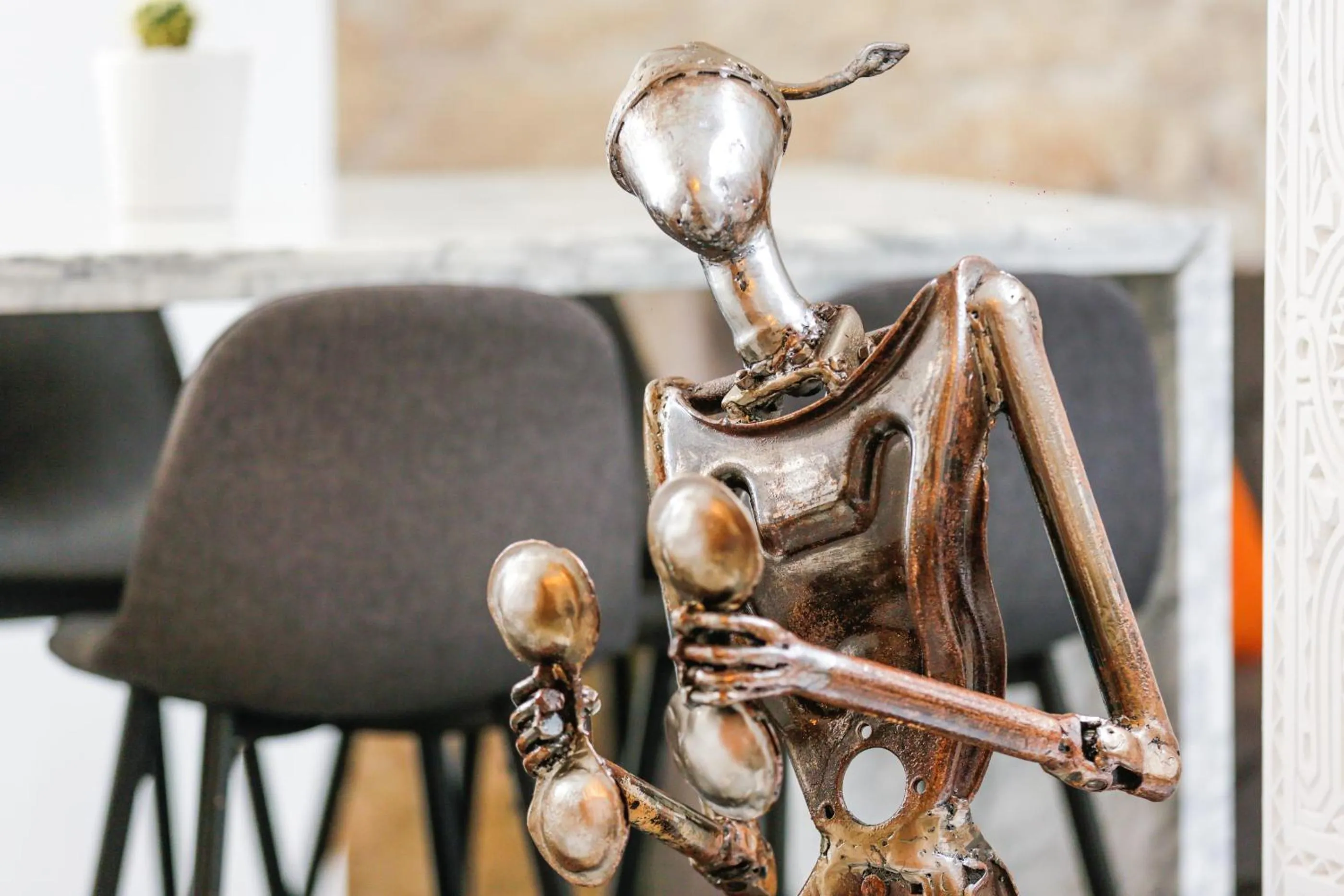 Decorative detail in Suite Azur Hotel