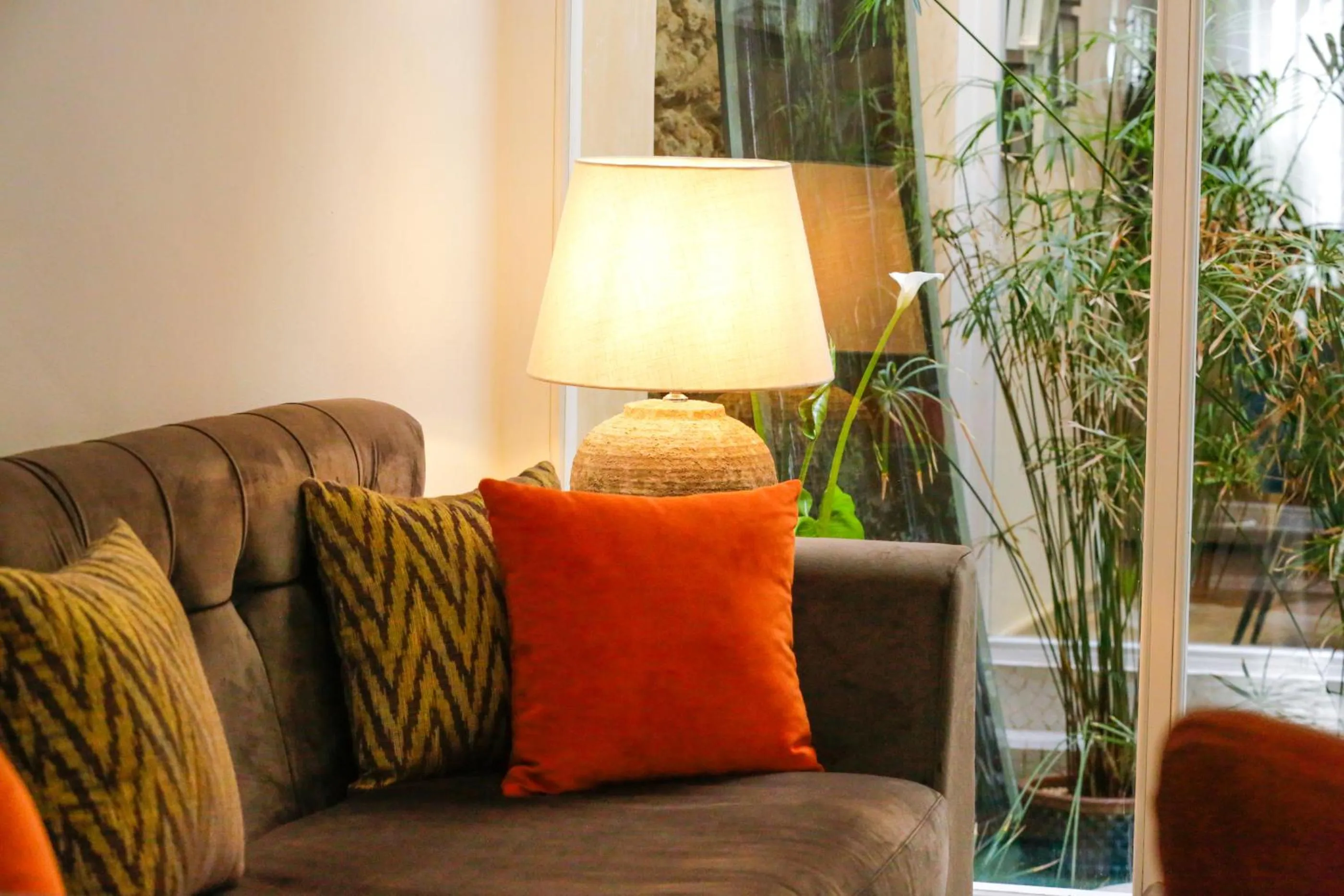 Decorative detail in Suite Azur Hotel