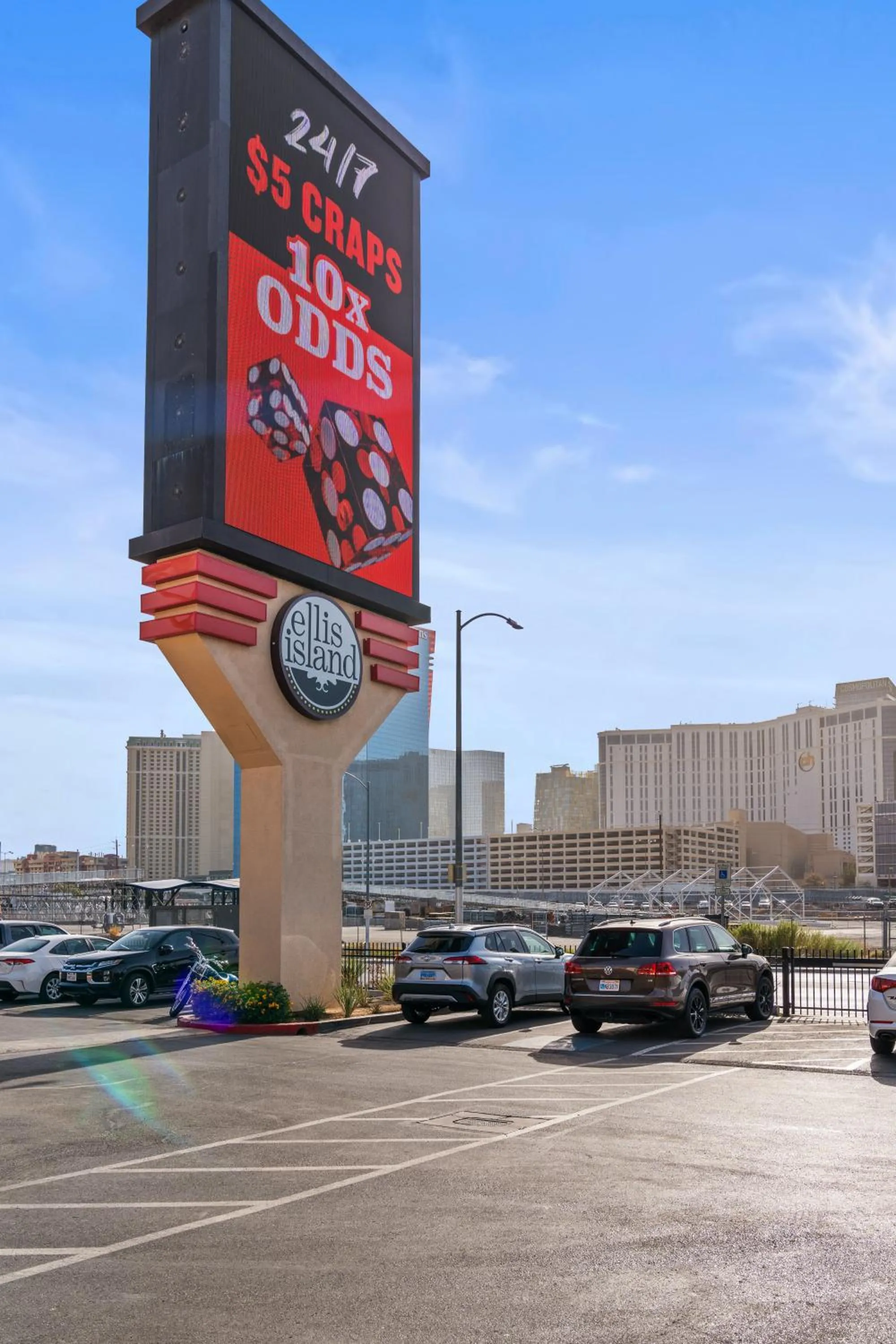 Property logo or sign in Ellis Island Hotel Casino & Brewery