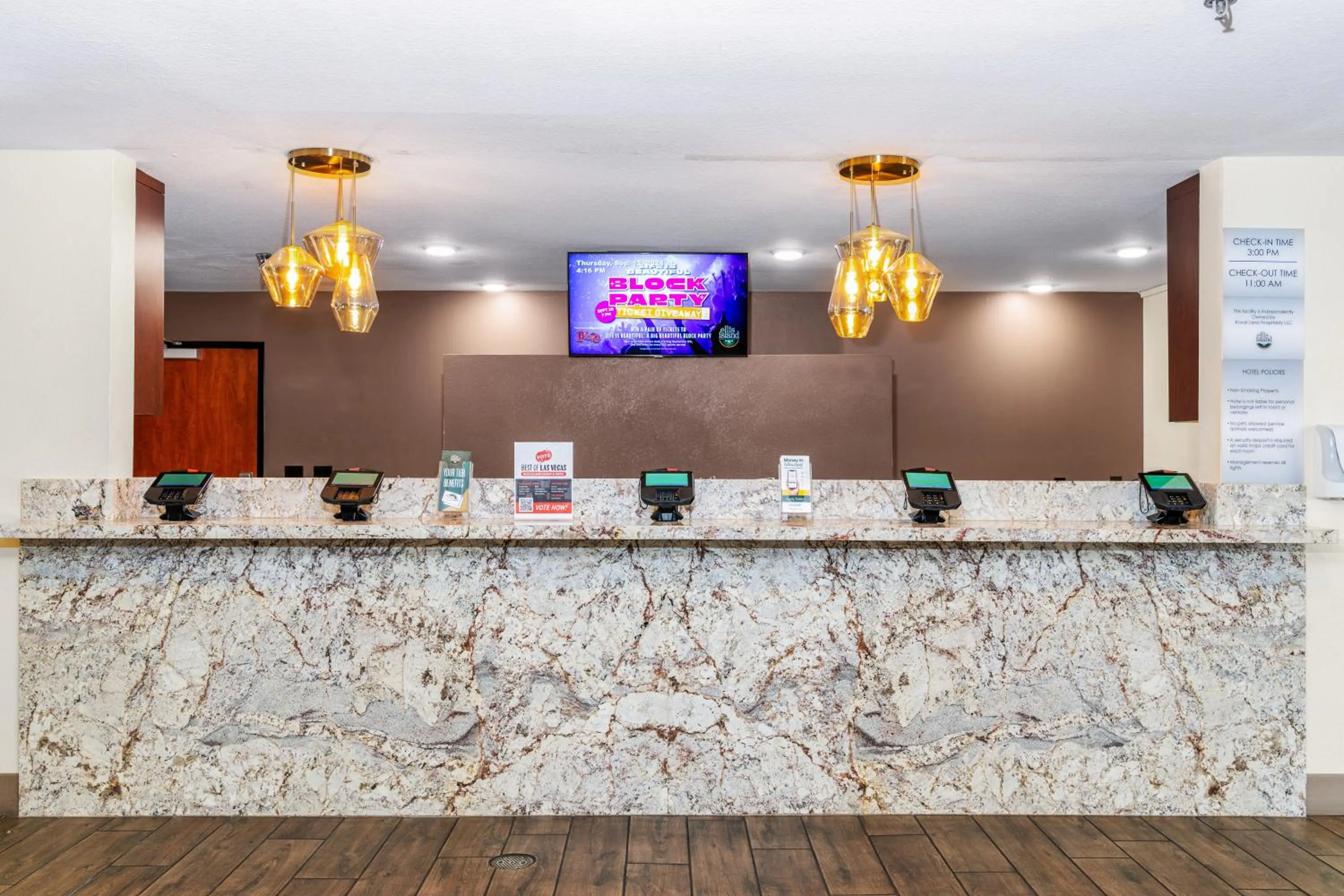 Lobby or reception in Ellis Island Hotel Casino & Brewery