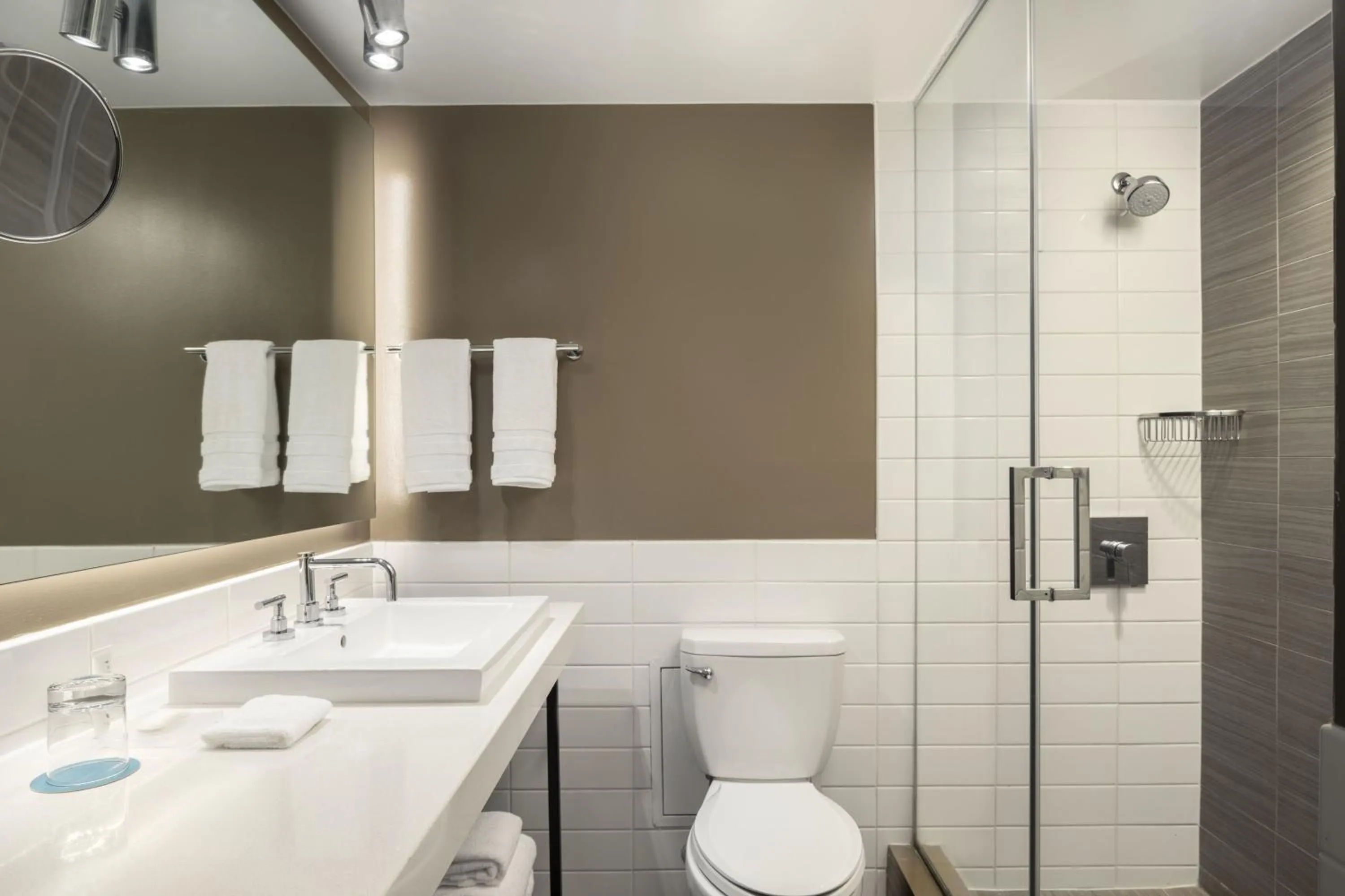 Bathroom in Le Meridien New Orleans