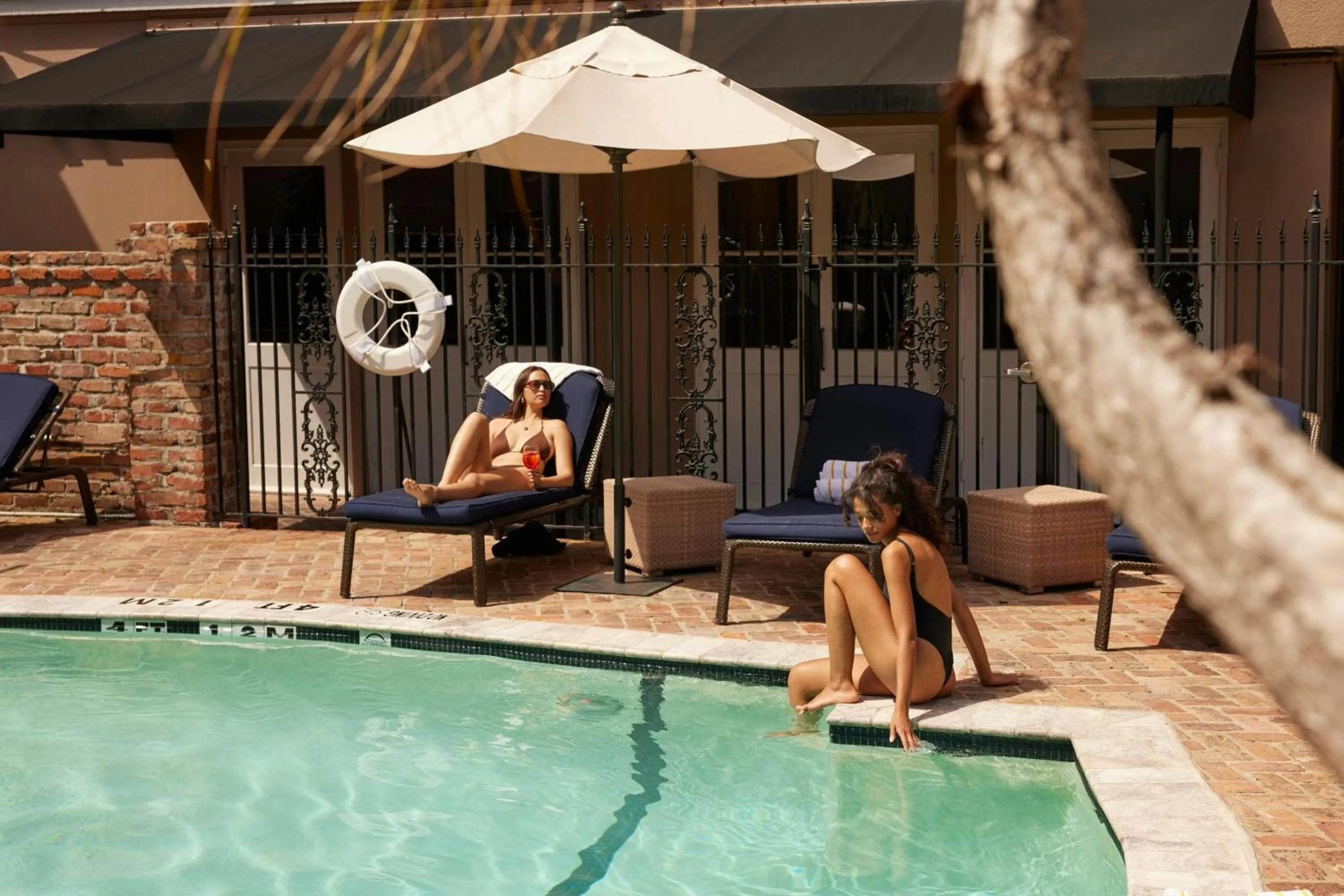 Swimming pool in Hotel de la Poste - French Quarter, A Renaissance Hotel