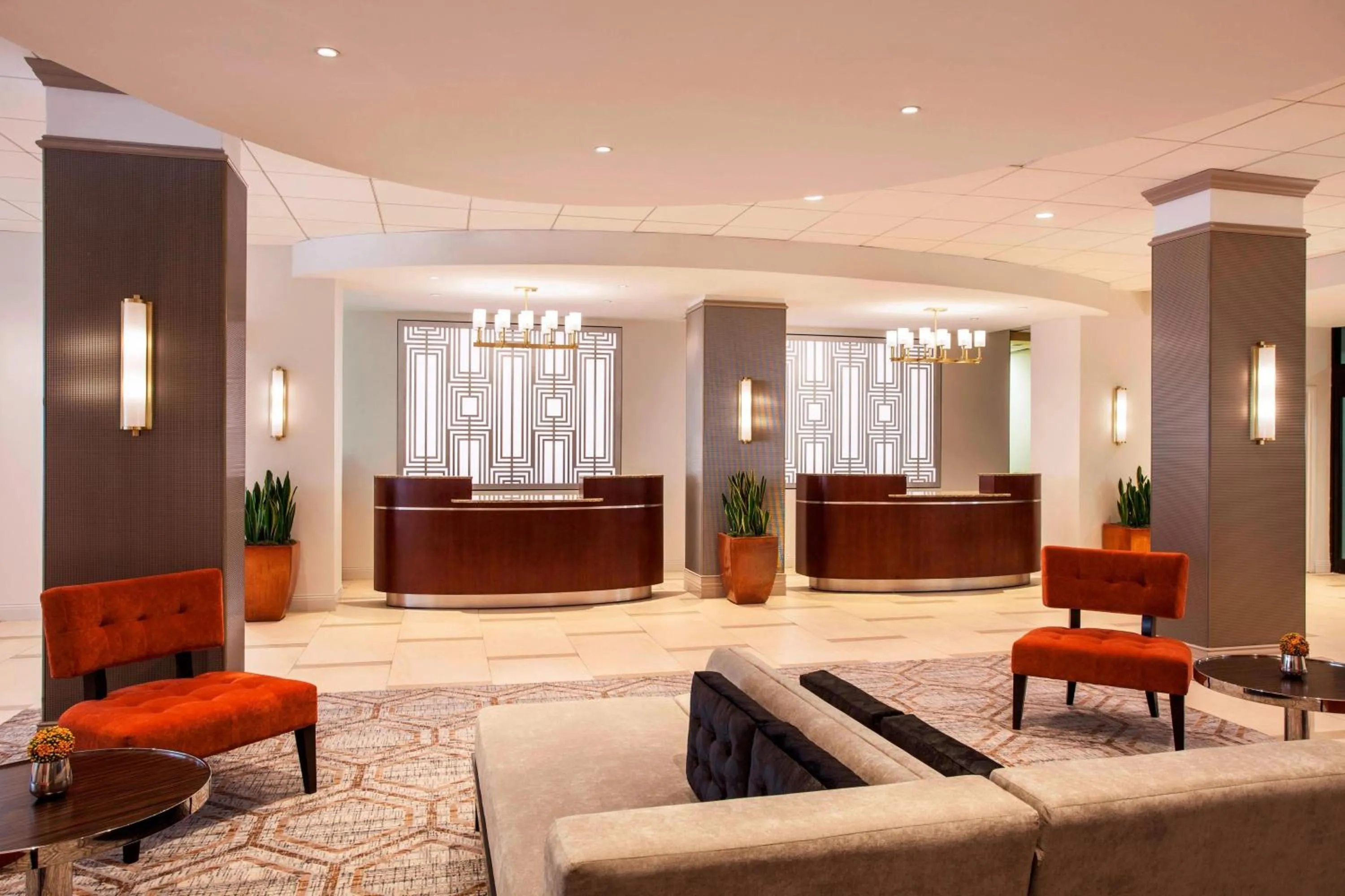 Lobby or reception in Sheraton Philadelphia University City Hotel