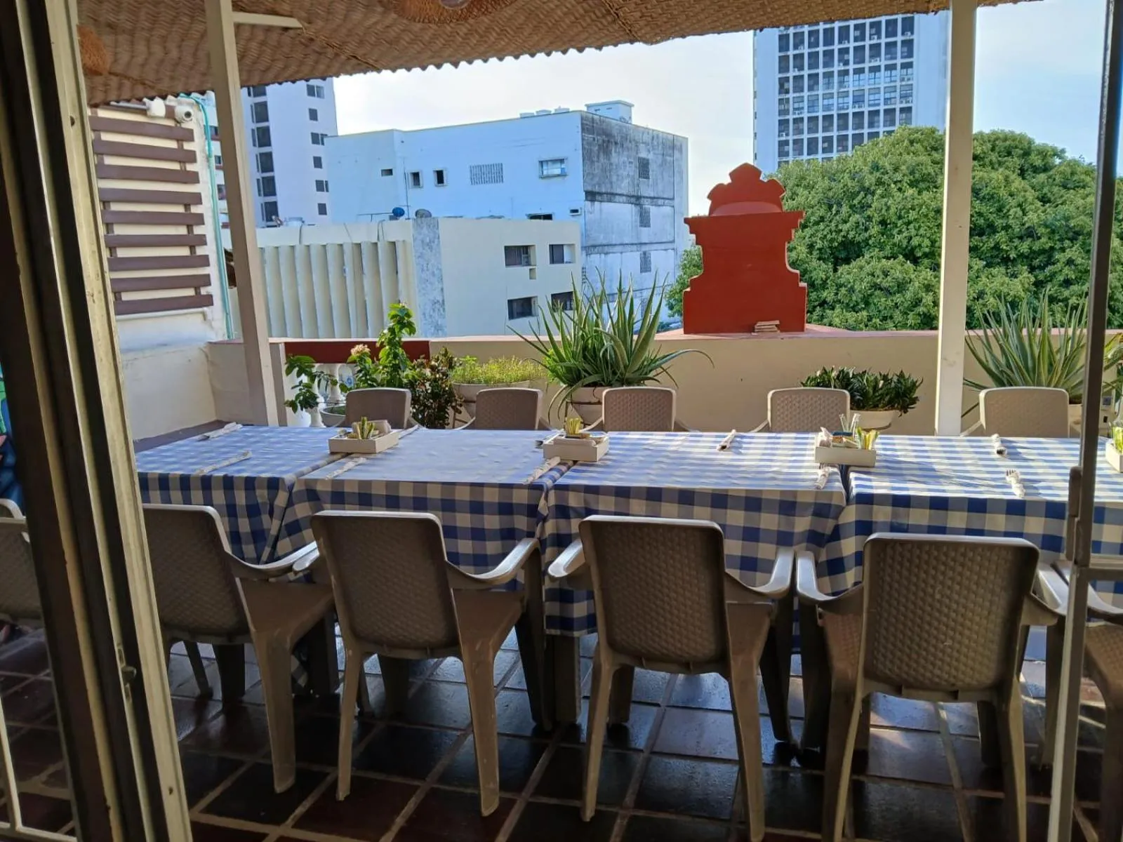 Dining area in Luka Cartagena Hotel