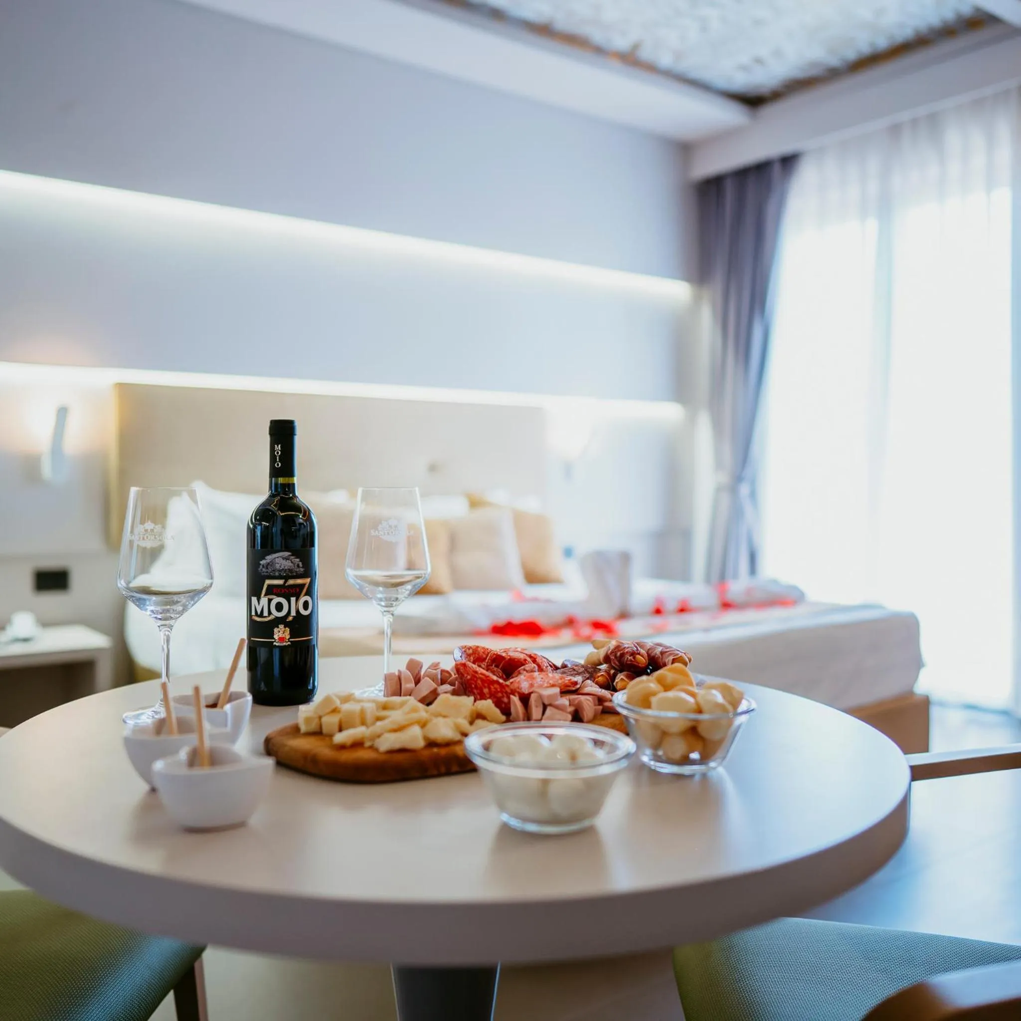 Dining area in Hotel Miramare
