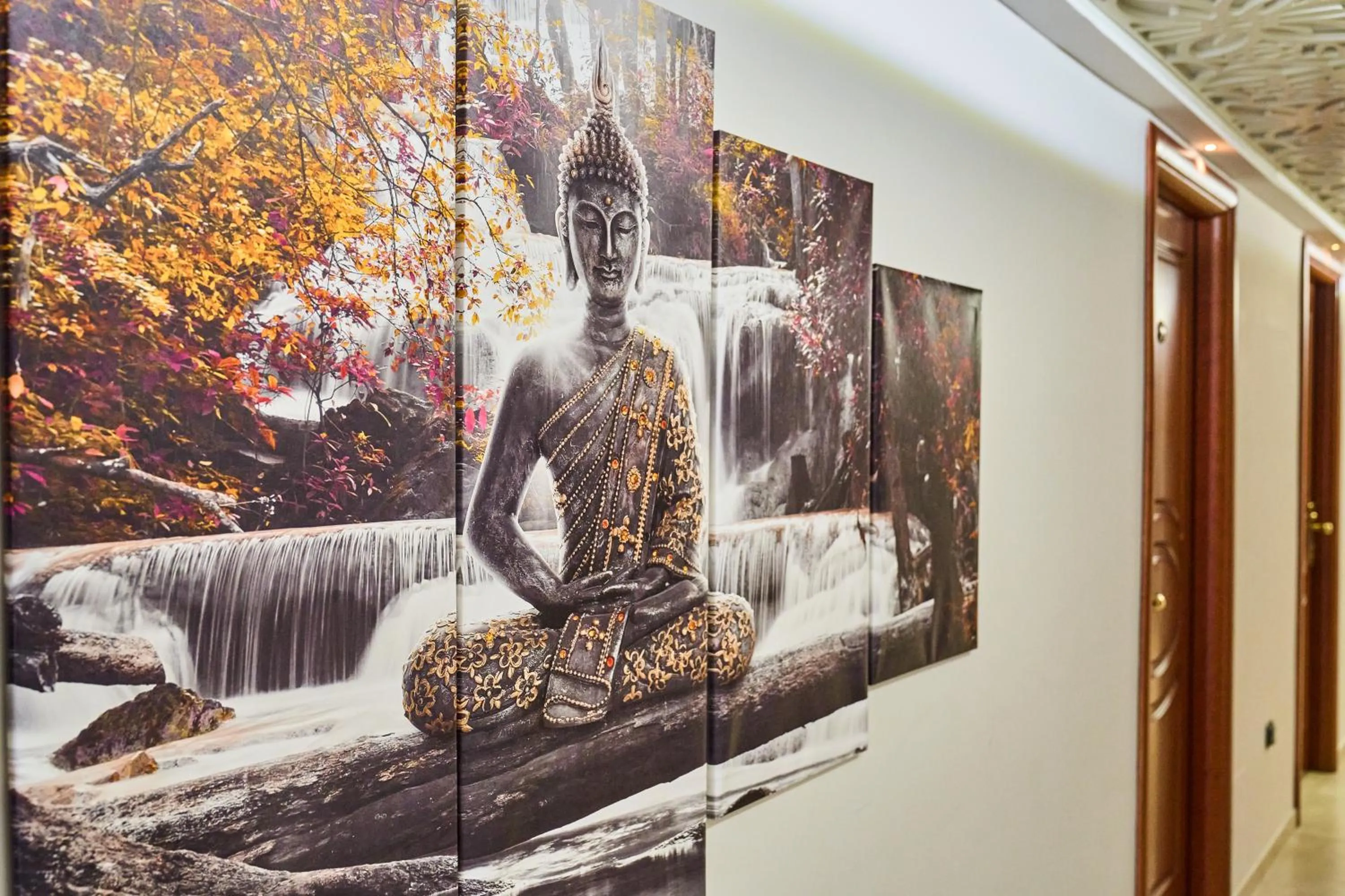 Decorative detail in Hotel Miramare