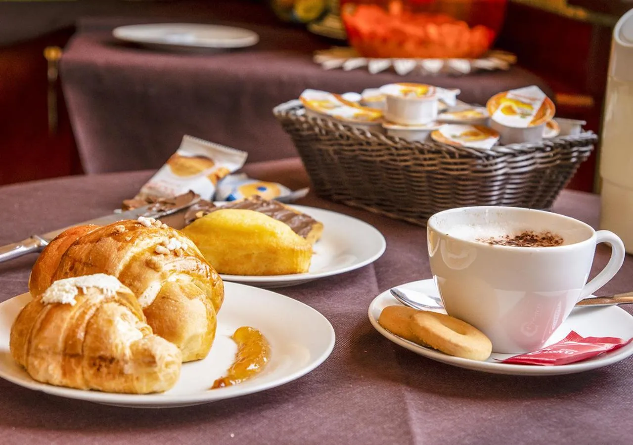 Buffet breakfast in Hotel Miramare