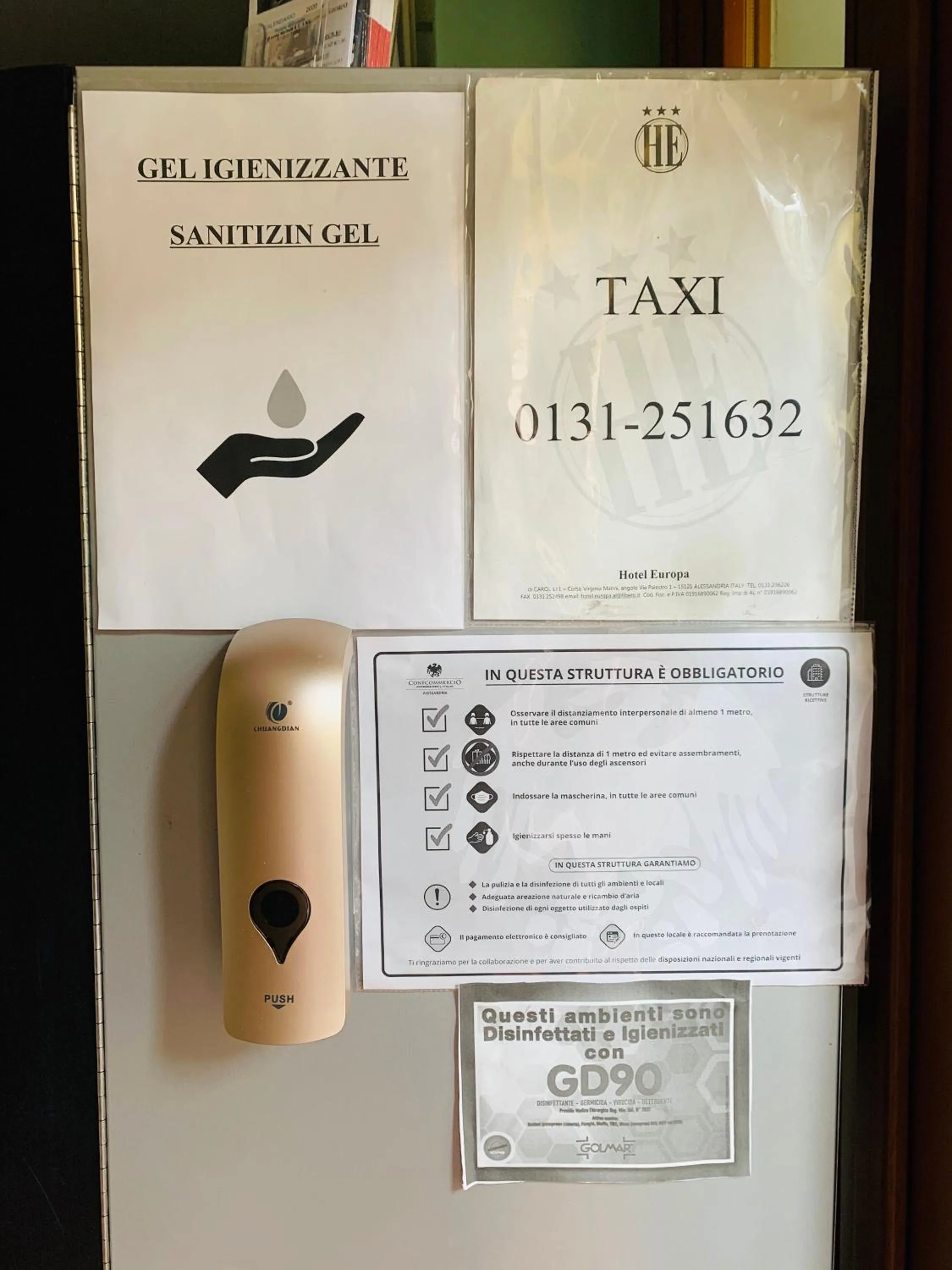 Lobby or reception in Residence Corso Monferrato