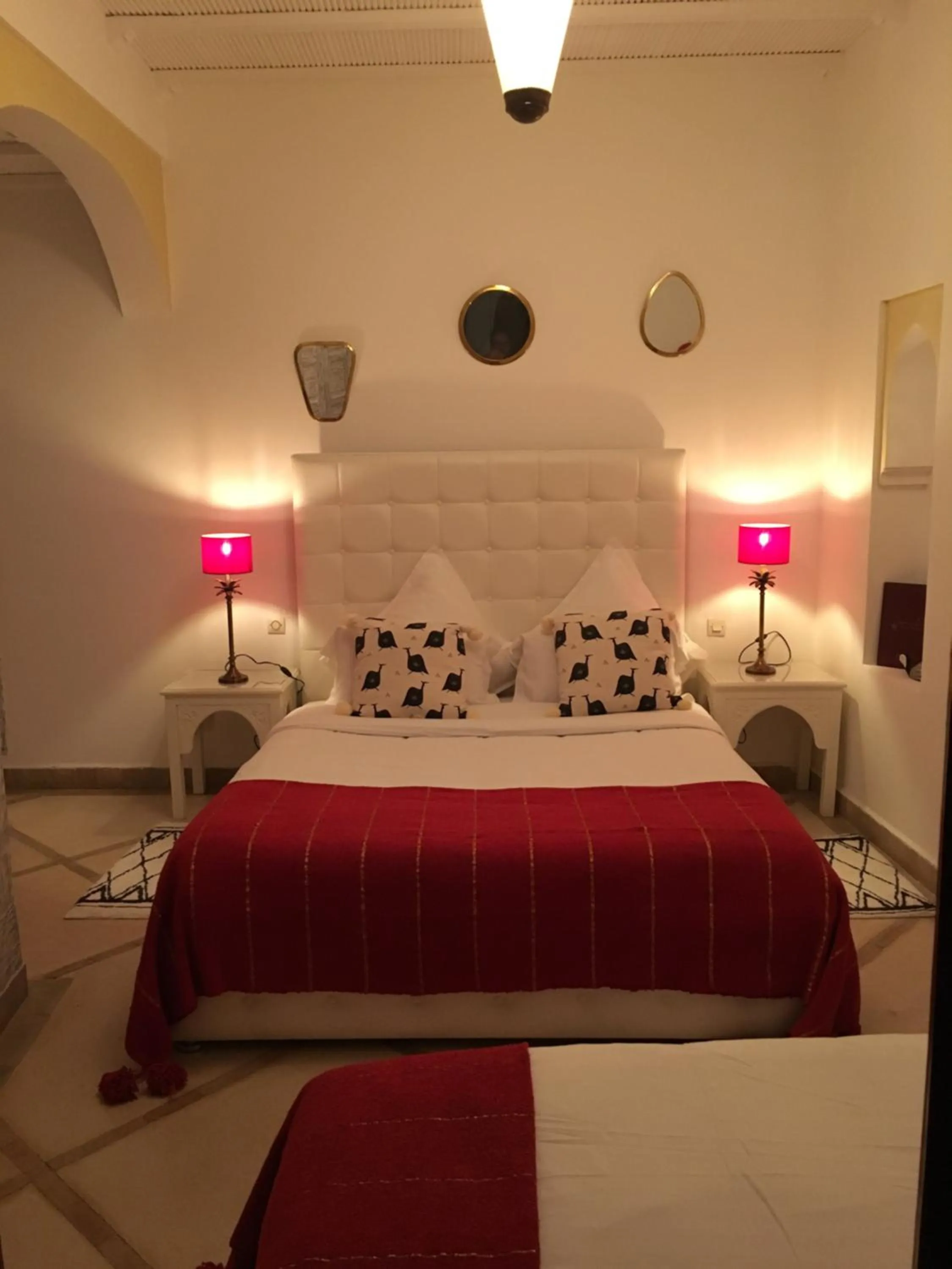 Bed in Riad Dar Kasal