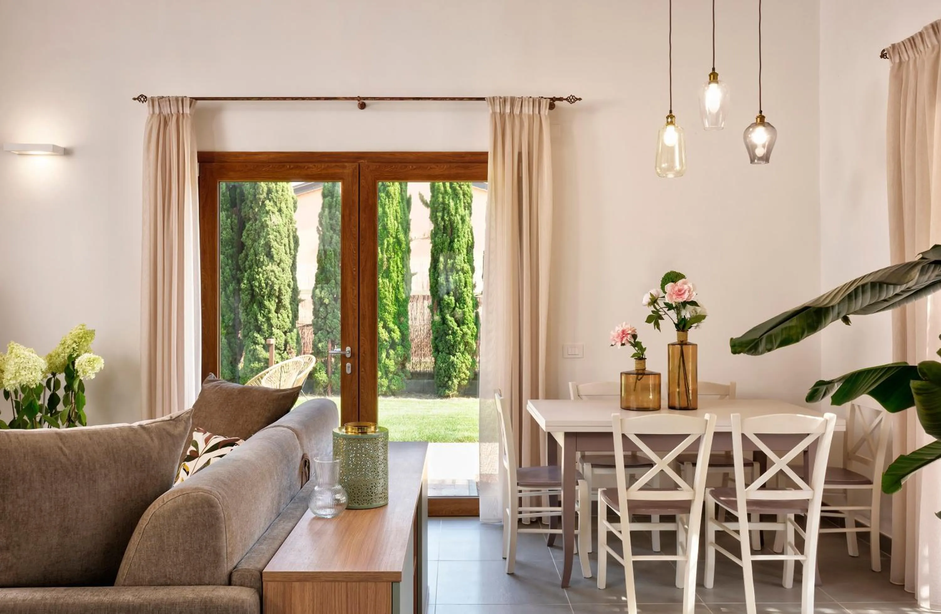 Living room in Borgo Verde