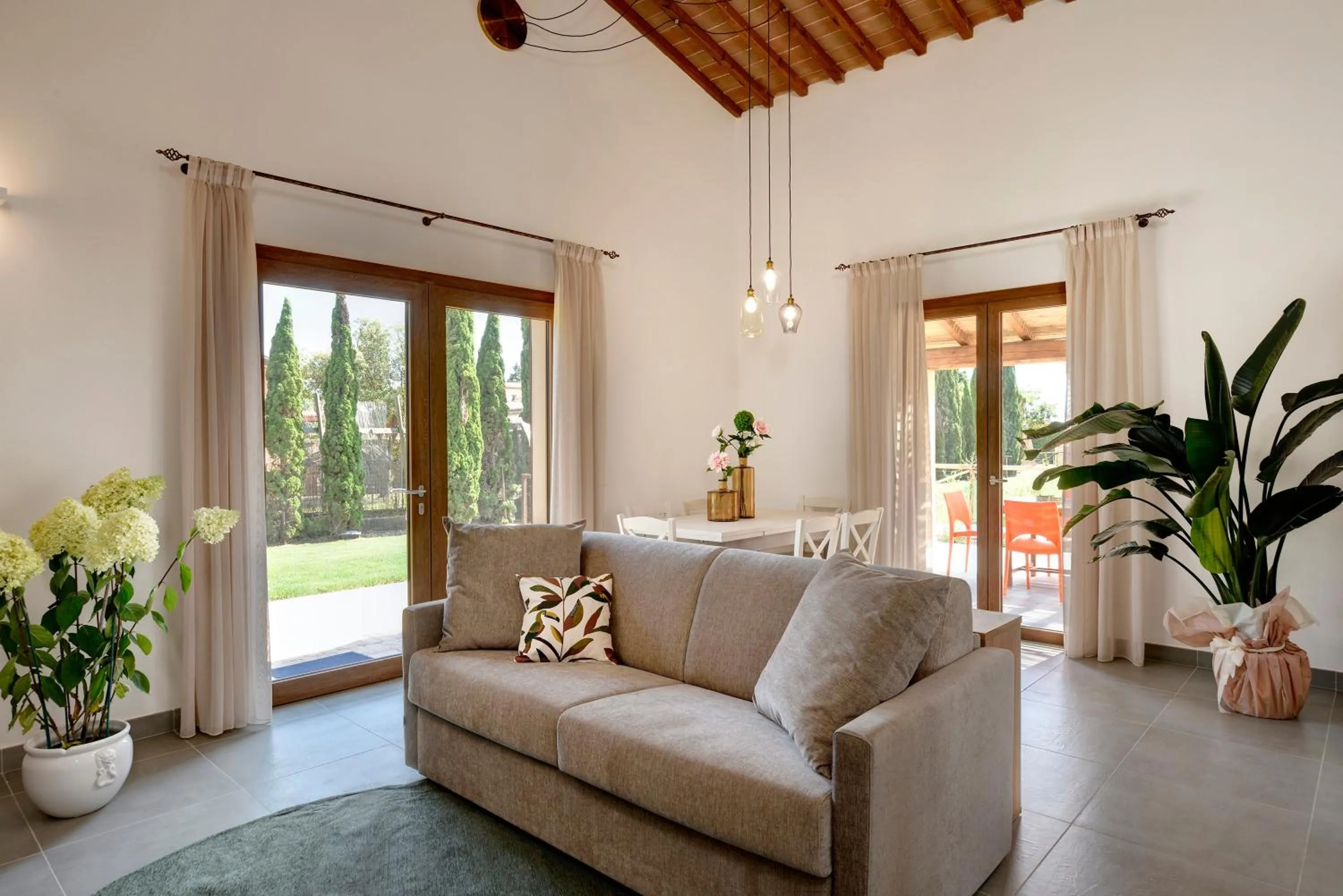 Living room in Borgo Verde