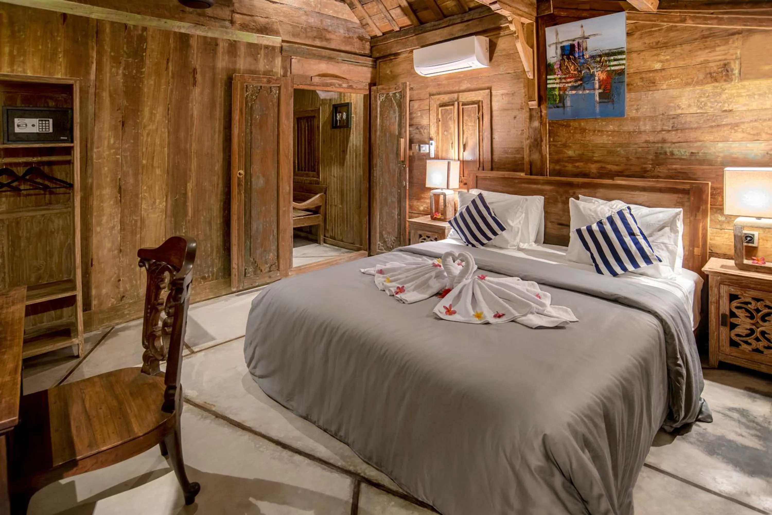 Bed in PNB Bali Villas