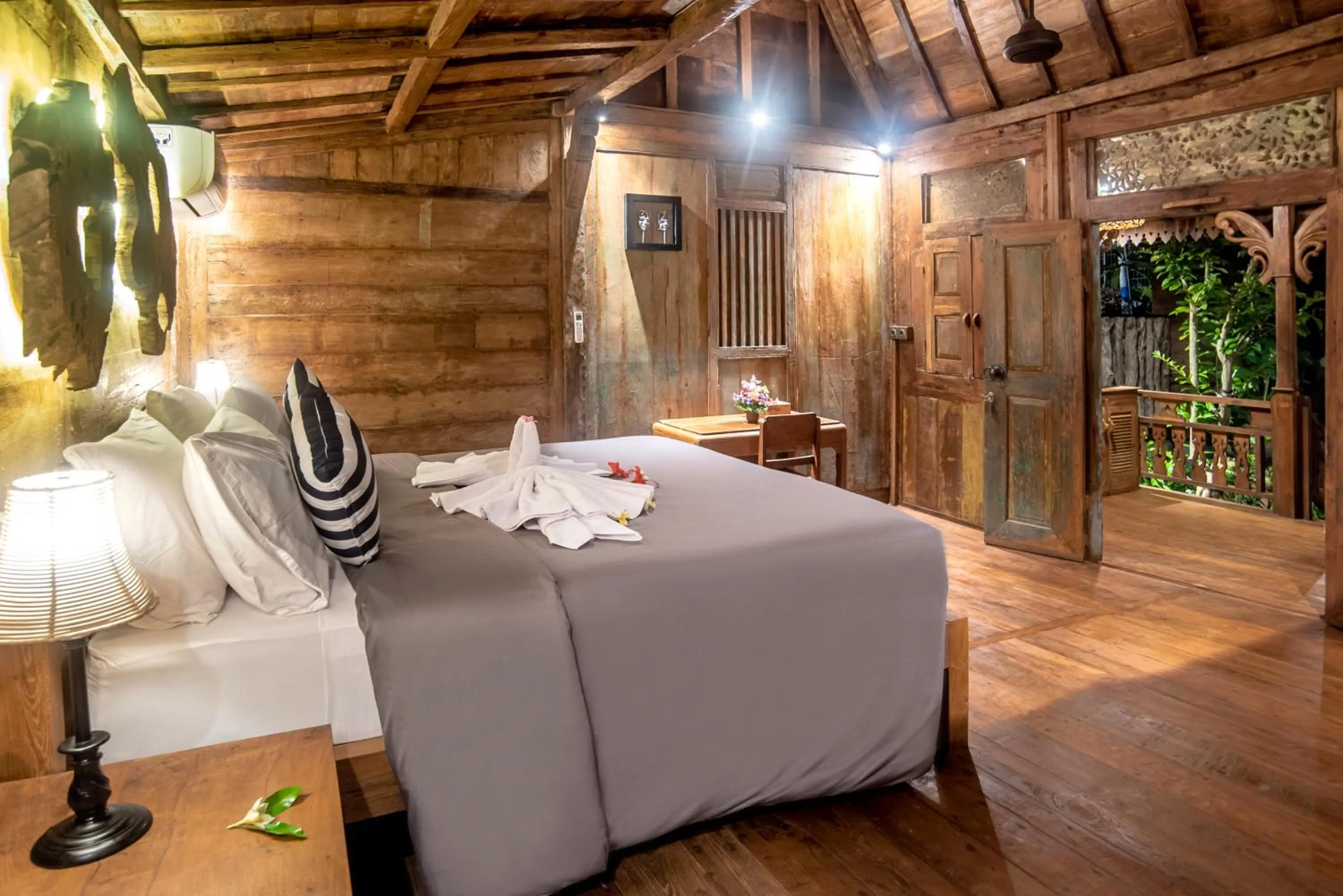 Bed in PNB Bali Villas