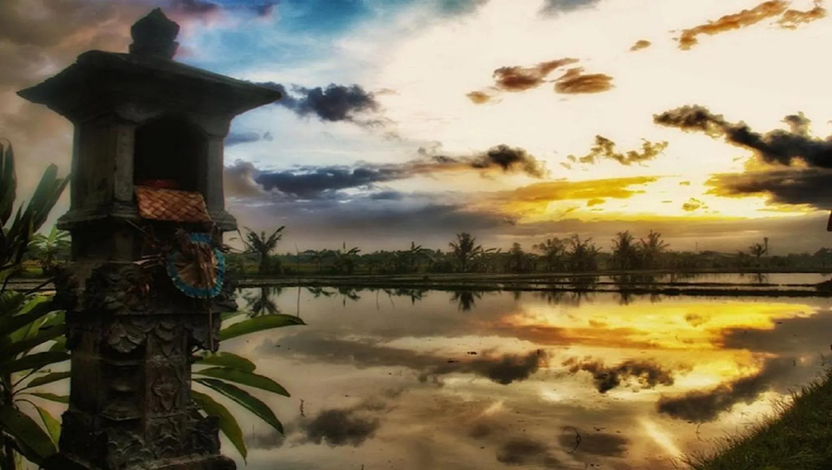 Sunset in PNB Bali Villas
