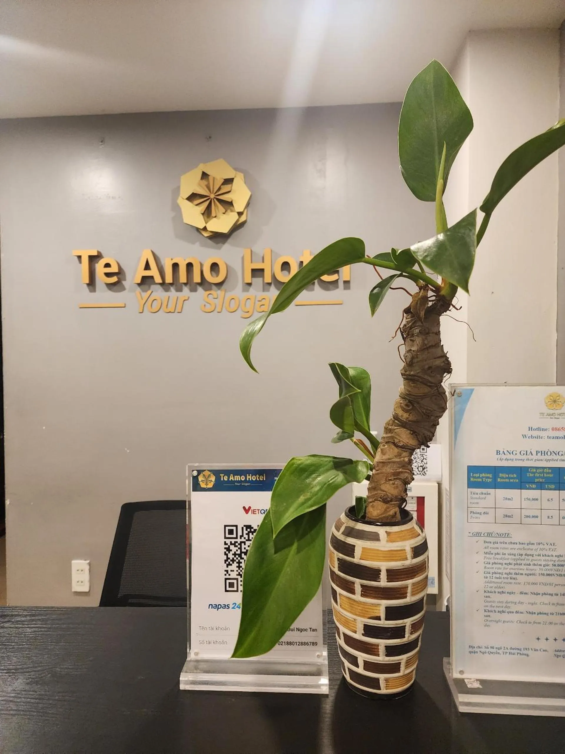 Certificate/Award in HOTEL TE AMO