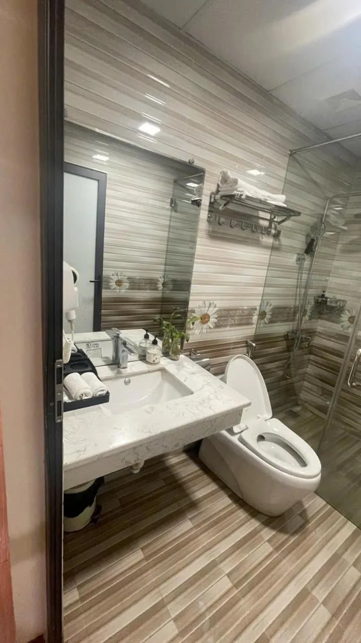 Shower in HOTEL TE AMO