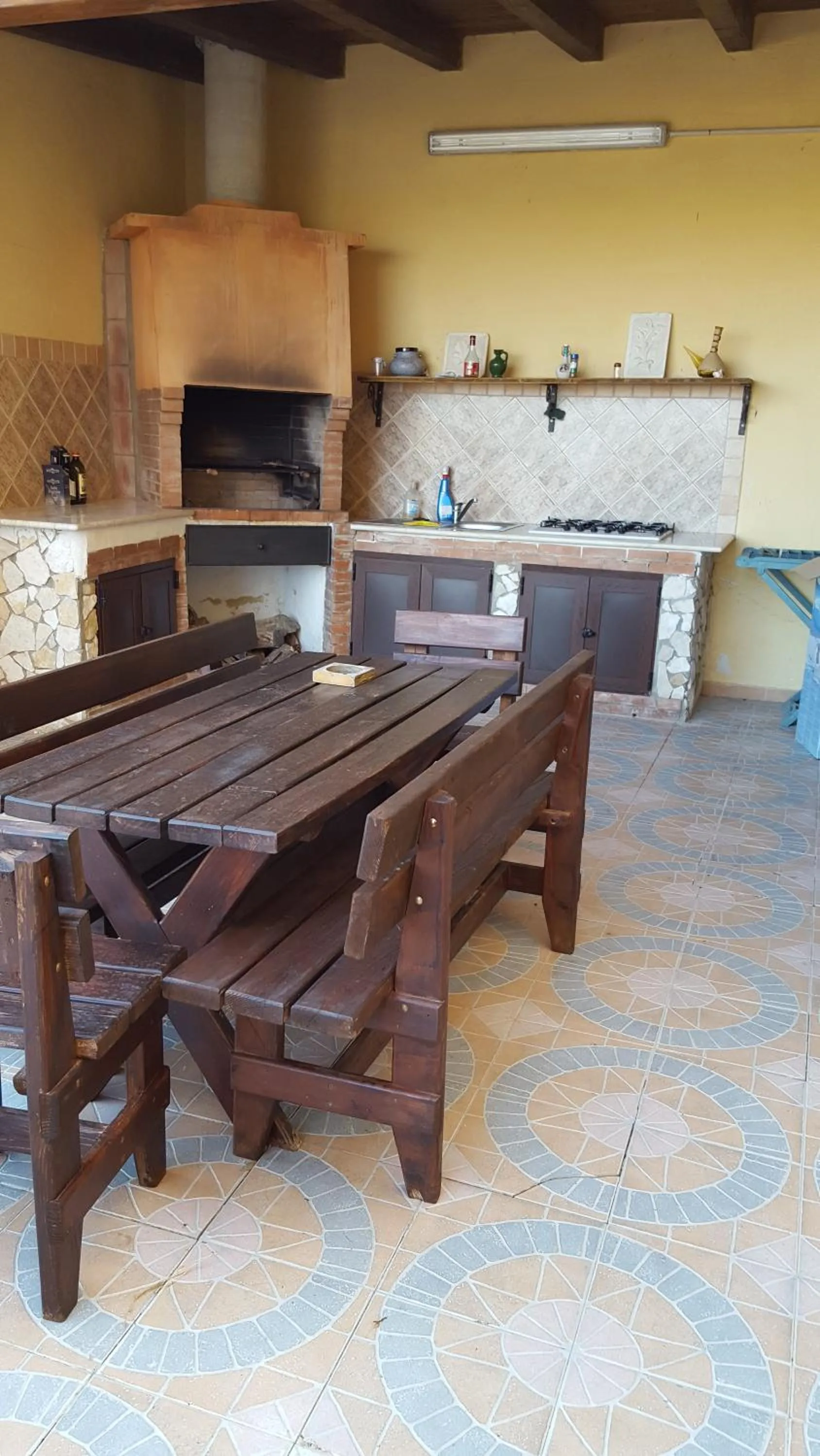 BBQ facilities in Villa Jolanda & Carmelo