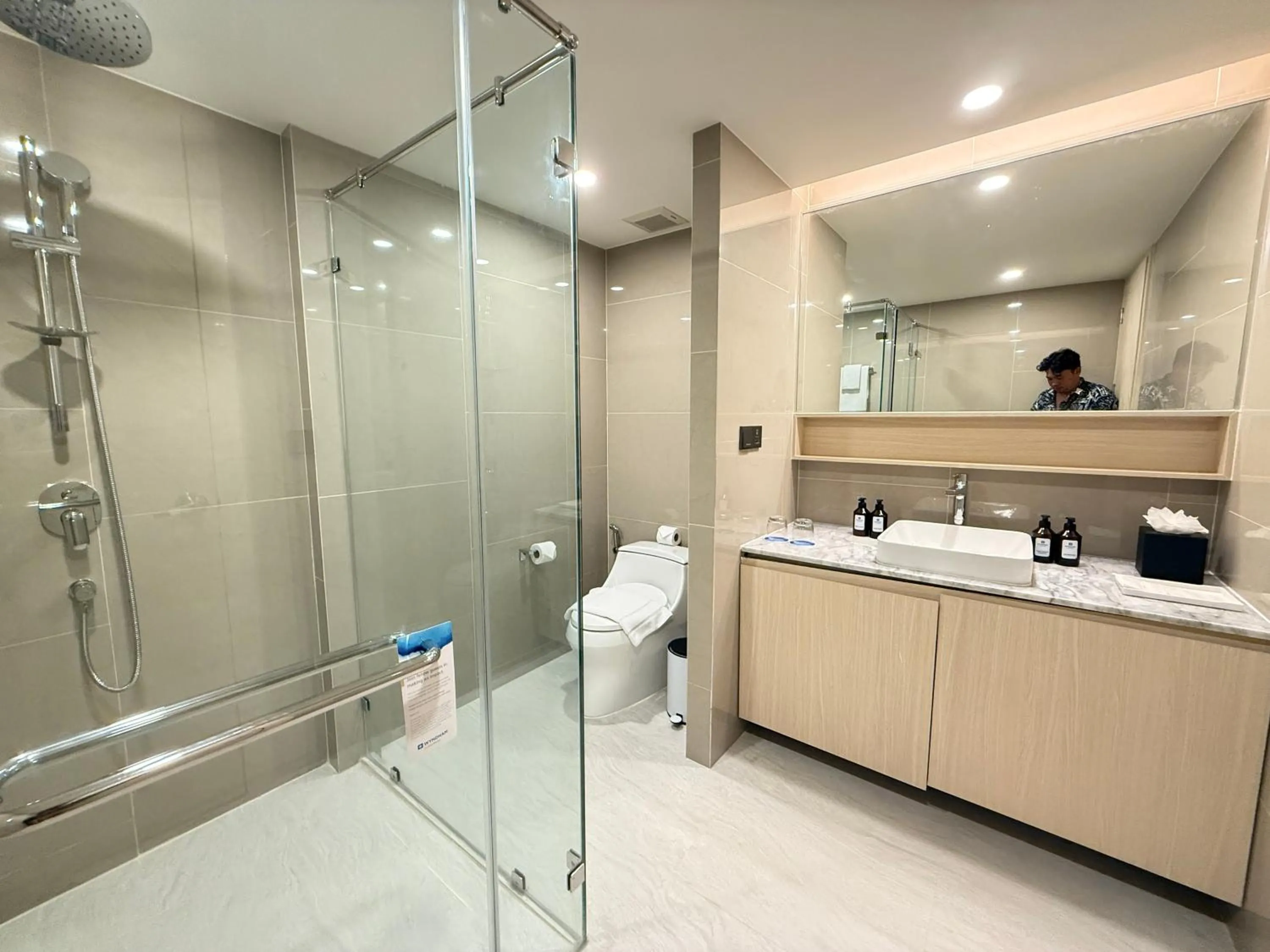 Shower in Wyndham La Vita Rawai Phuket