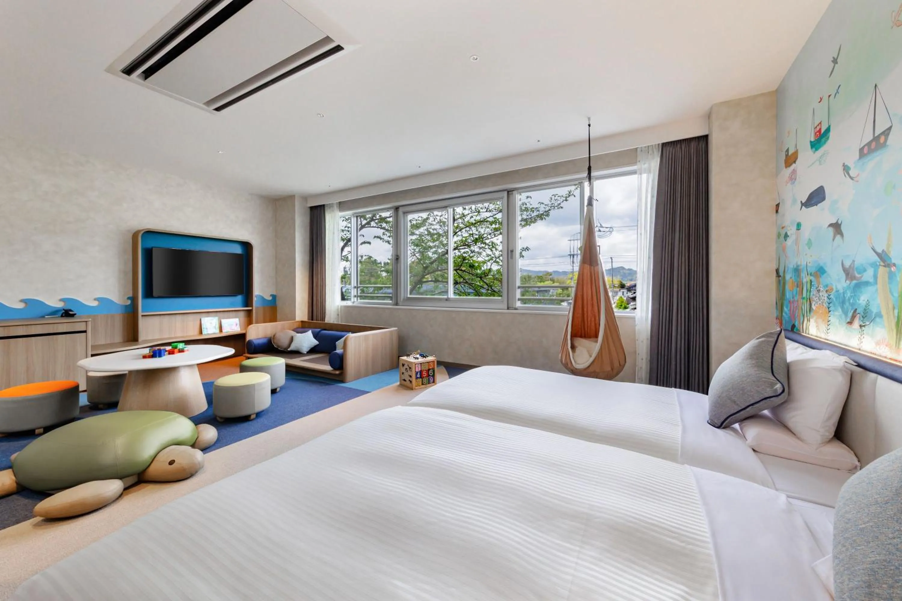 Bed in KAMENOI HOTEL Kamogawa