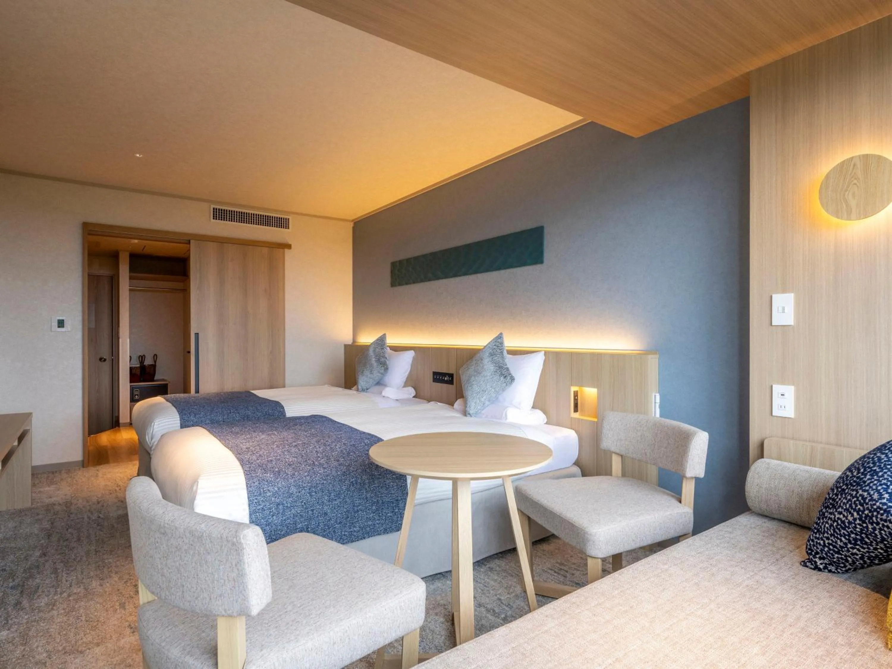 Photo of the whole room, Bed in KAMENOI HOTEL Kamogawa